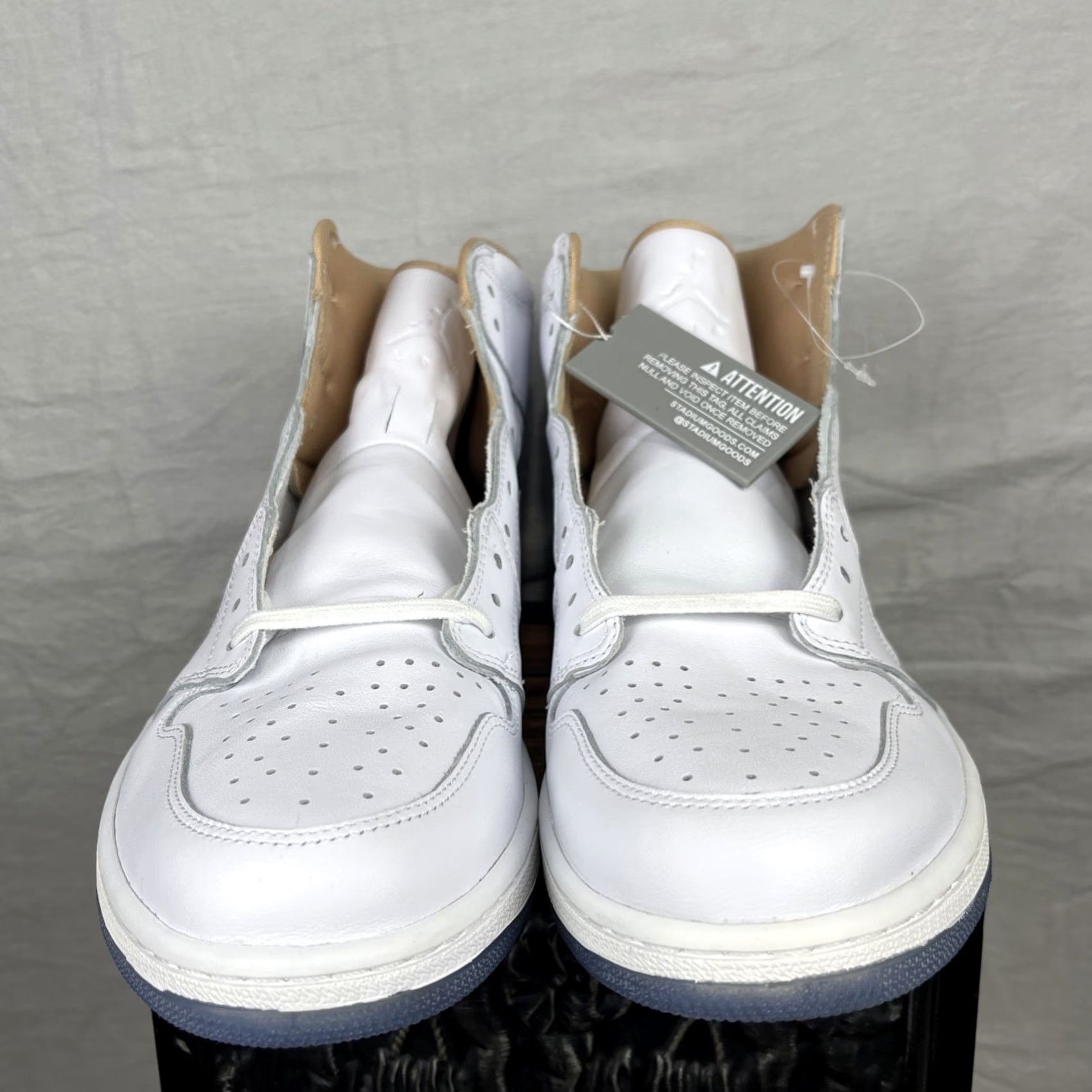Jordan Brand Air Jordan 1 Retro High OG Mens 14 White Los Angeles 2015 Sneakers 819012-130 Size US 14 / EU 47 - 5 Thumbnail