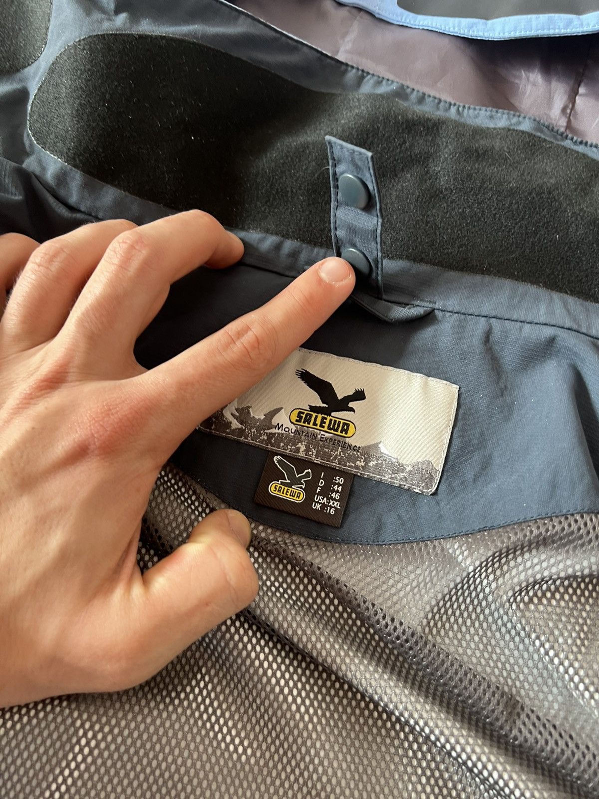 Goretex × SALEWA ‼️Salewa Waterproof Regular Gorp Core Clastic PTX Jacket‼️ Size US M / EU 48-50 / 2 - 18 Thumbnail