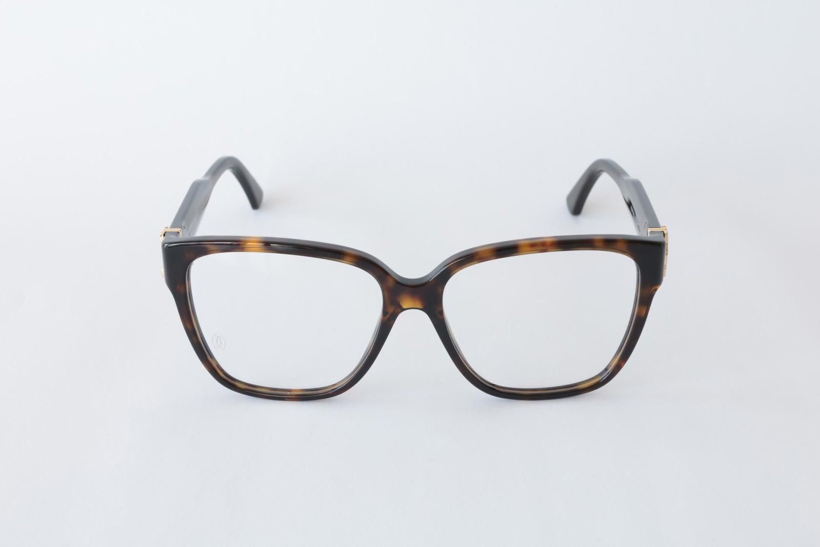 Cartier New Cartier eyewear optical eyeglasses CT0451O 002 havana Size ONE SIZE - 1 Thumbnail