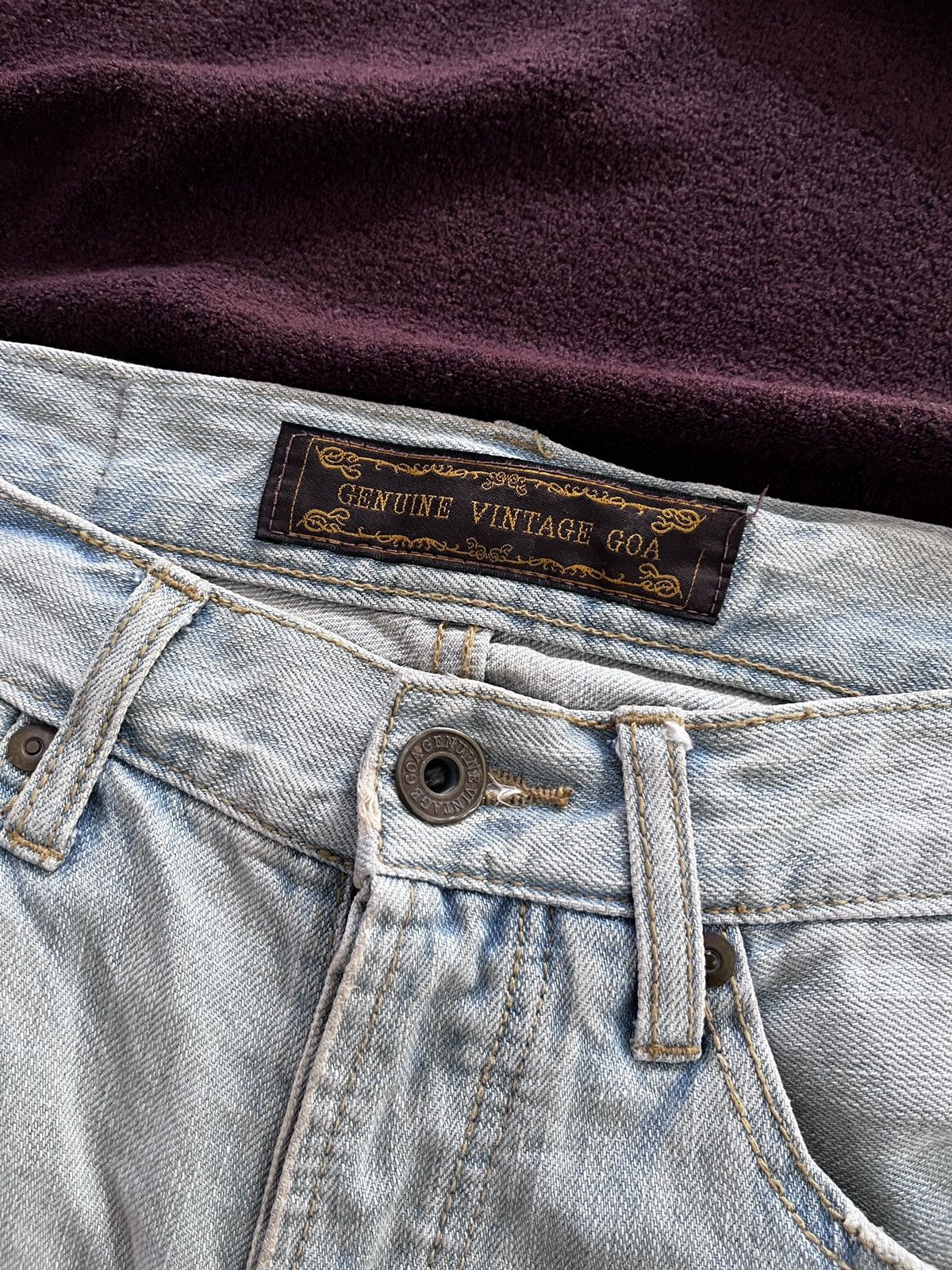 GOA Vintage G.O.A denim Mini flare Size US 30 / EU 46 - 6 Thumbnail