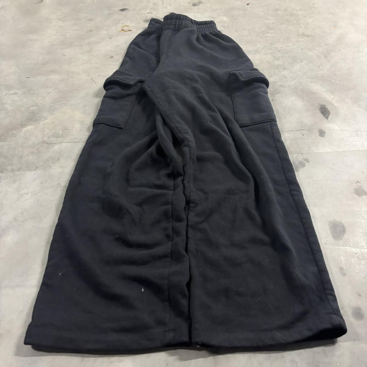 Vintage Crazy Vintage Y2K/2000s Baggy Black Streetwear Cargo Sweatpants! Fits XS Size US 28 / EU 44 - 3 Thumbnail