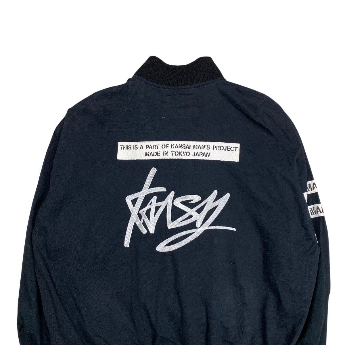 Kansai Yamamoto Kansai Man Embroidery Bomber Jacket Size US L / EU 52-54 / 3 - 5 Thumbnail