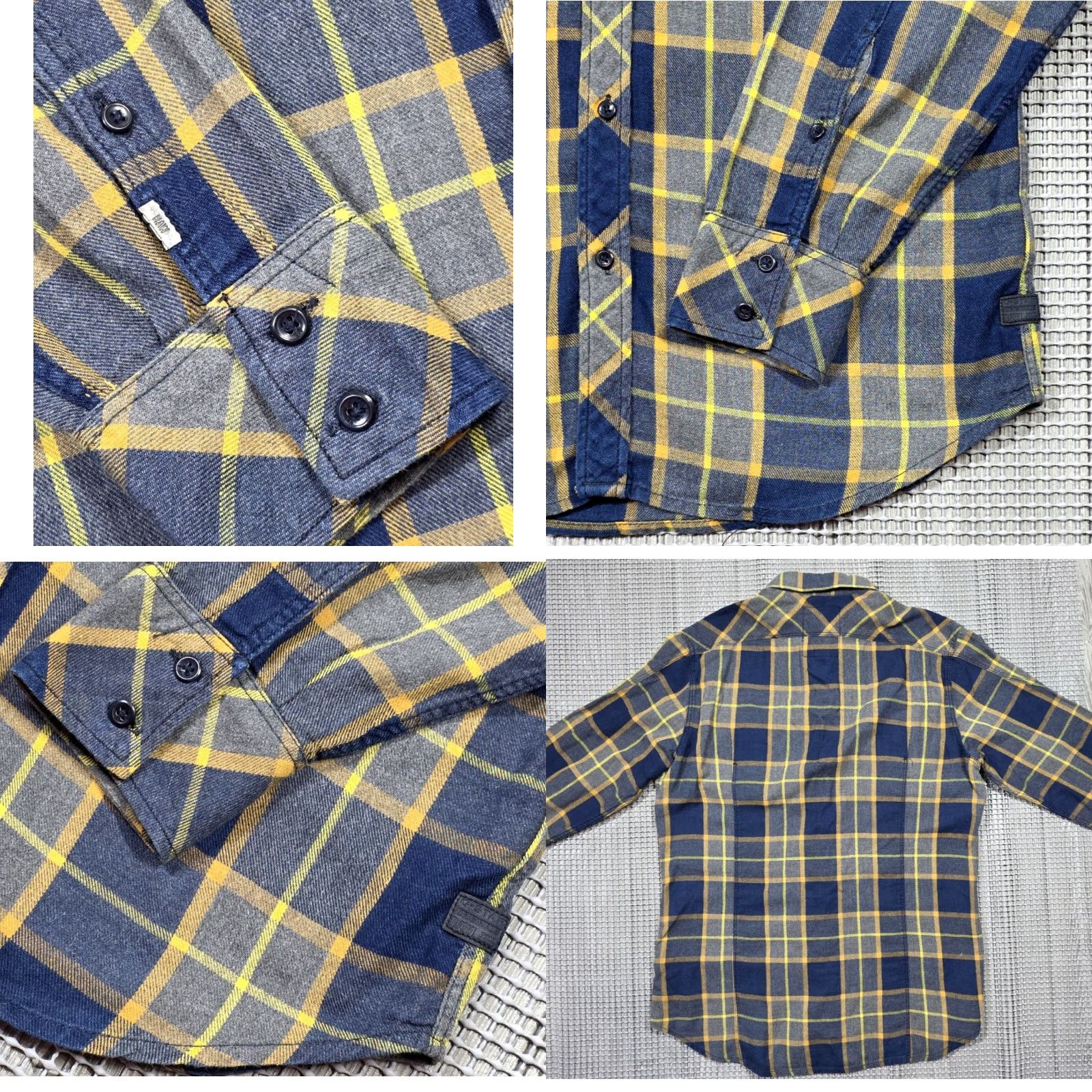 G-Star G-Star Arc 3D L/S Shirt M Multicolor Plaid Cotton Slim Button-Up Flannel Size US M / EU 48-50 / 2 - 8 Thumbnail
