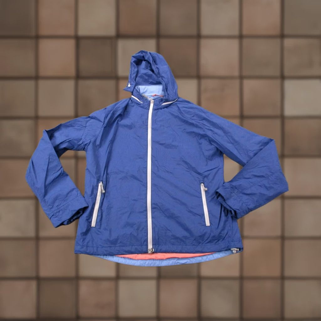 Peter Millar Peter Millar Jacket Mens M Blue Nylon Hyperlight Shield Performance Golf Windbreaker Full Zip Hooded Lightweight Packable Pockets Zipped Size US M / EU 48-50 / 2 - 1 Thumbnail
