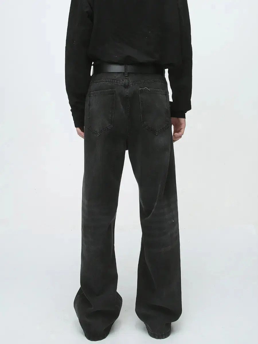 Japanese Brand Retro loose high street straight leg jeans Size US 32 / EU 48 - 2 Thumbnail