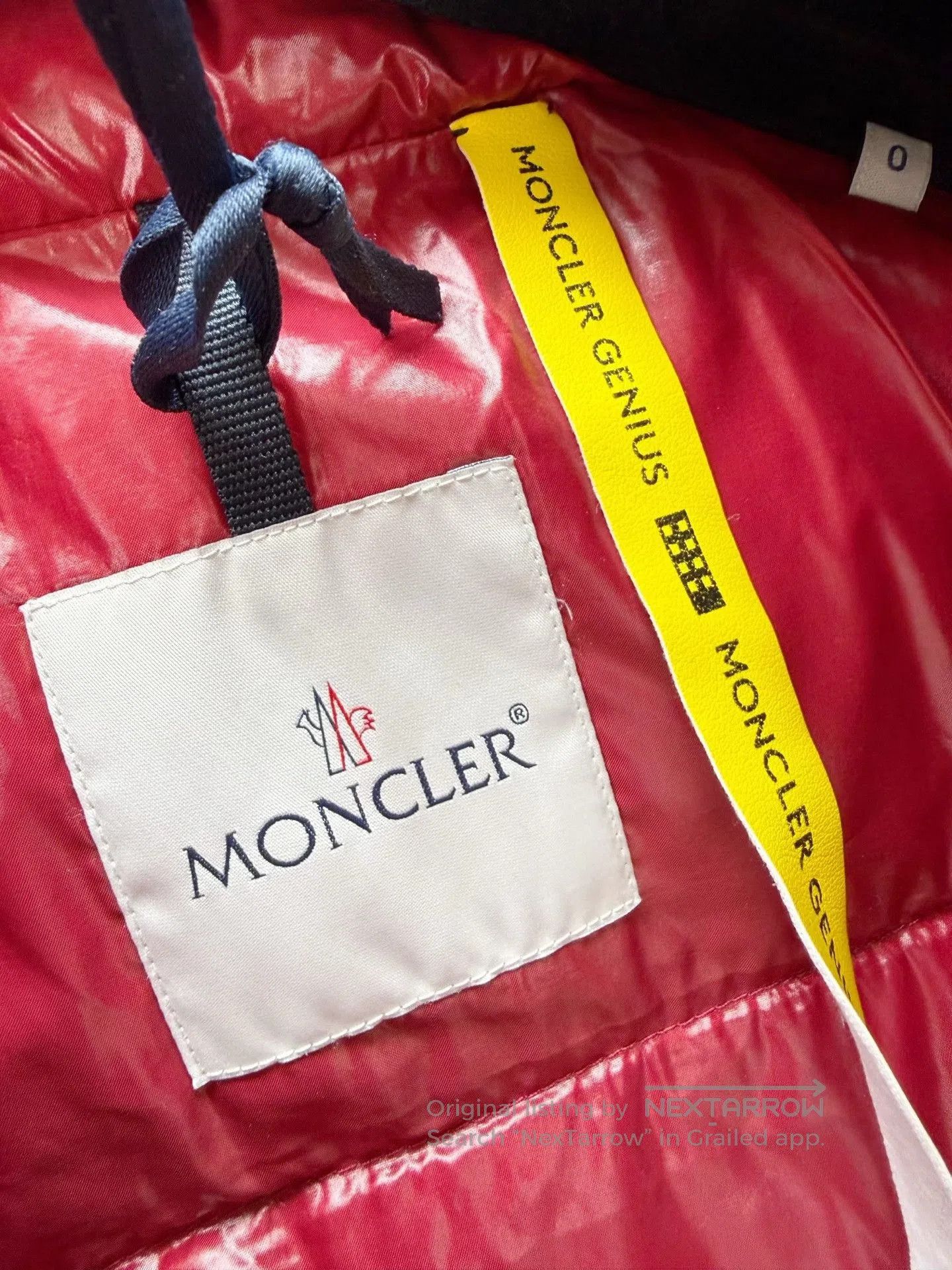 Moncler Moncler Red Puffer Jacket New with Tag. Size XS / US 0-2 / IT 36-38 - 4 Thumbnail