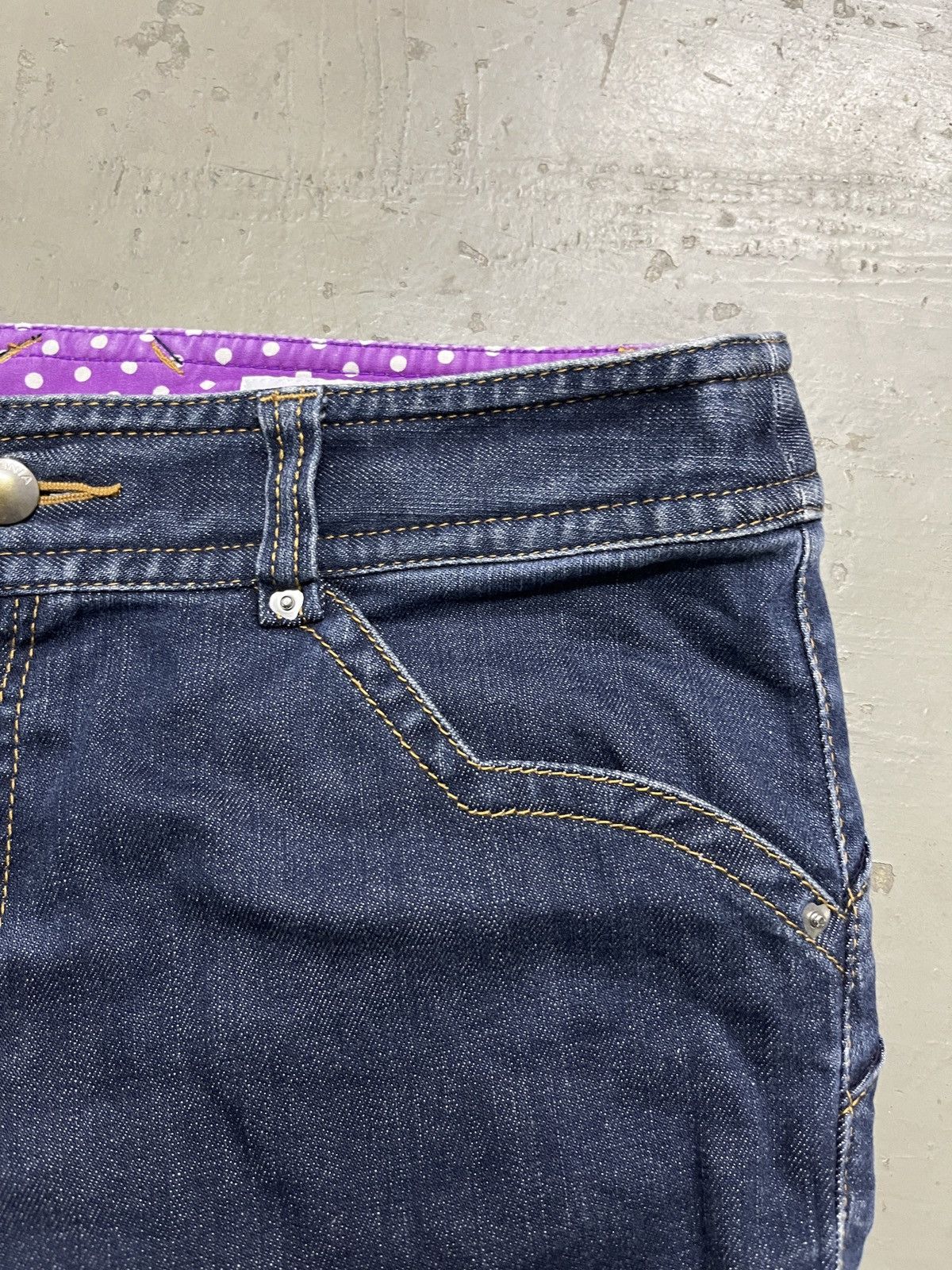 Designer Authentic Sonia Rykiel Paris Designer Heart Shaped Denim Size US 28 / EU 44 - 5 Thumbnail