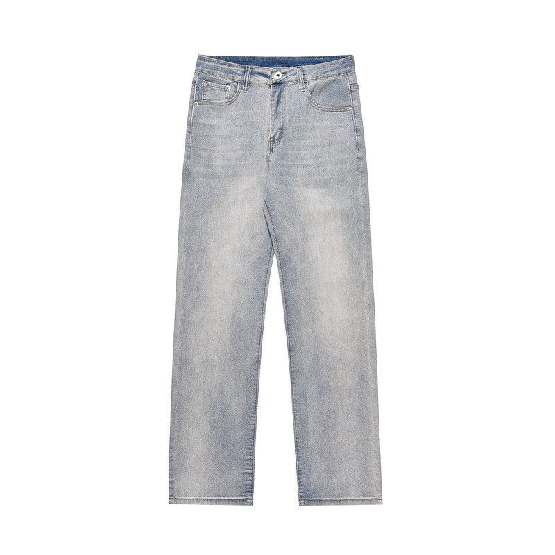 Japanese Brand × Jean Men's washed loose zipper patchwork jeans Size US 32 / EU 48 - 1 Thumbnail