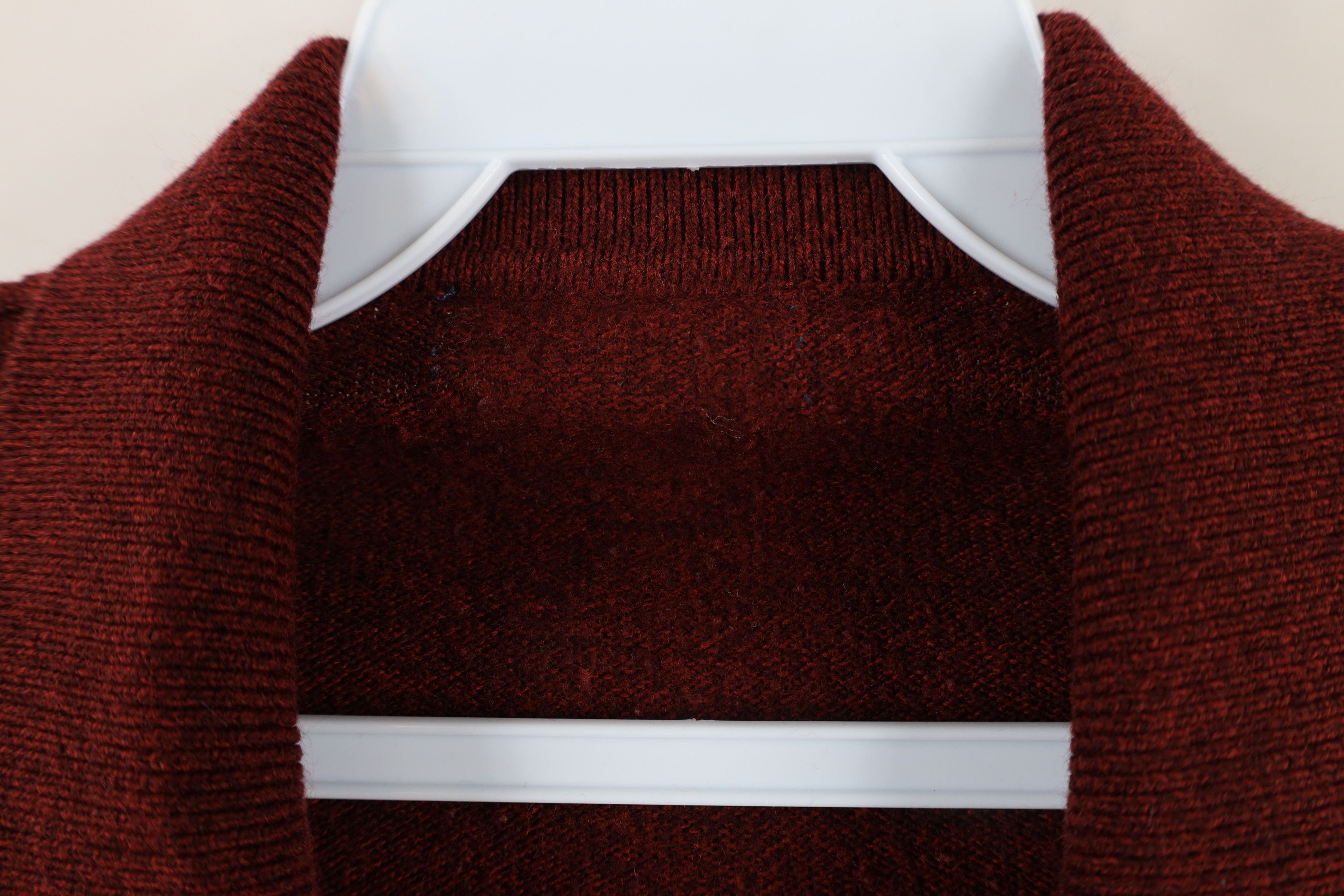 Vintage Vintage 90s Streetwear Ribbed Knit Collared Pullover Sweater Size US L / EU 52-54 / 3 - 5 Thumbnail