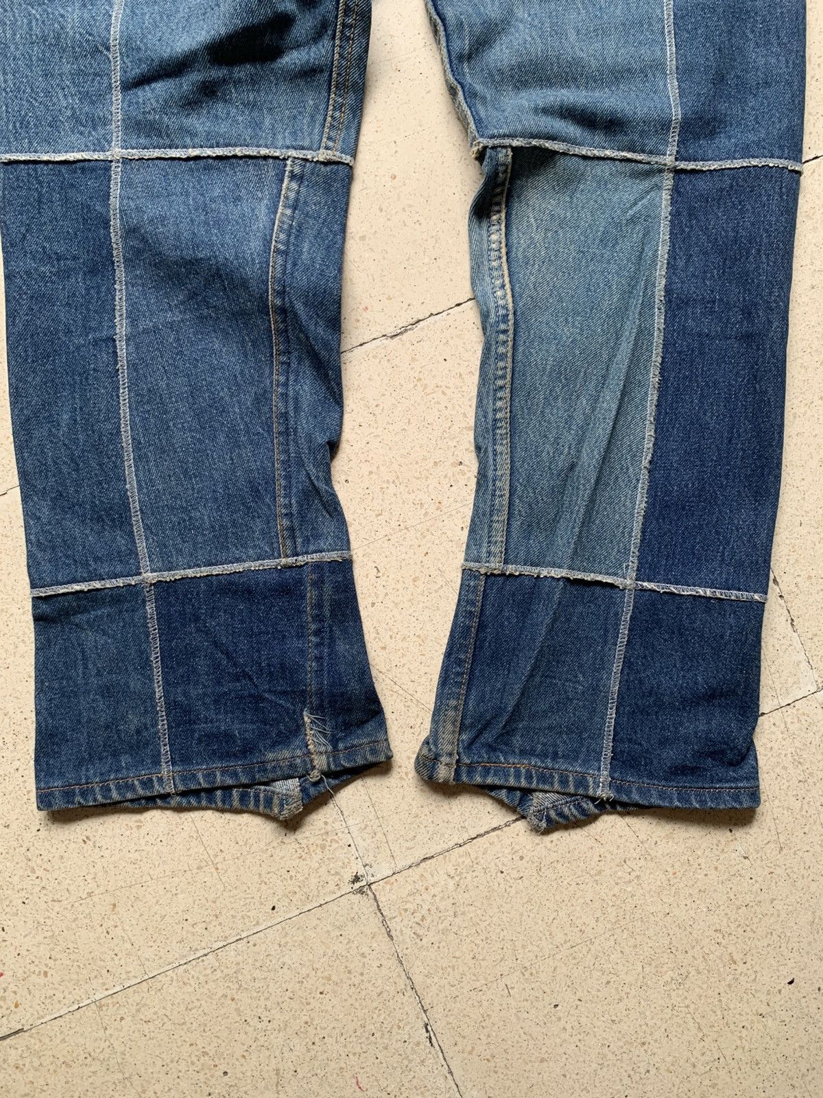 Takahiromiyashita The Soloist. Rebuild reconstructed denim pants Size US 32 / EU 48 - 8 Thumbnail