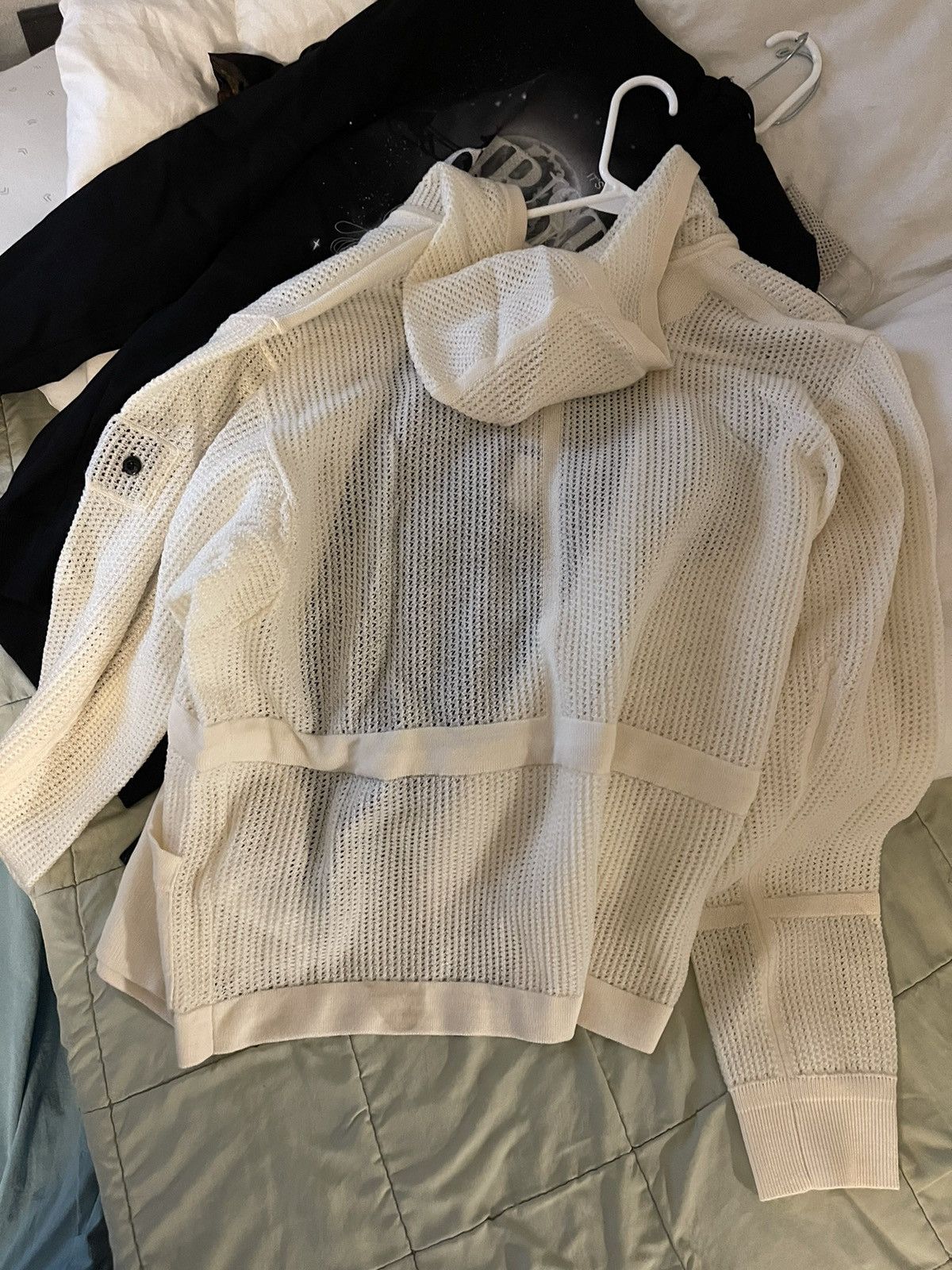 Stone Island Stone island shadow project knit mesh hooded jacket size L Size US L / EU 52-54 / 3 - 20 Thumbnail