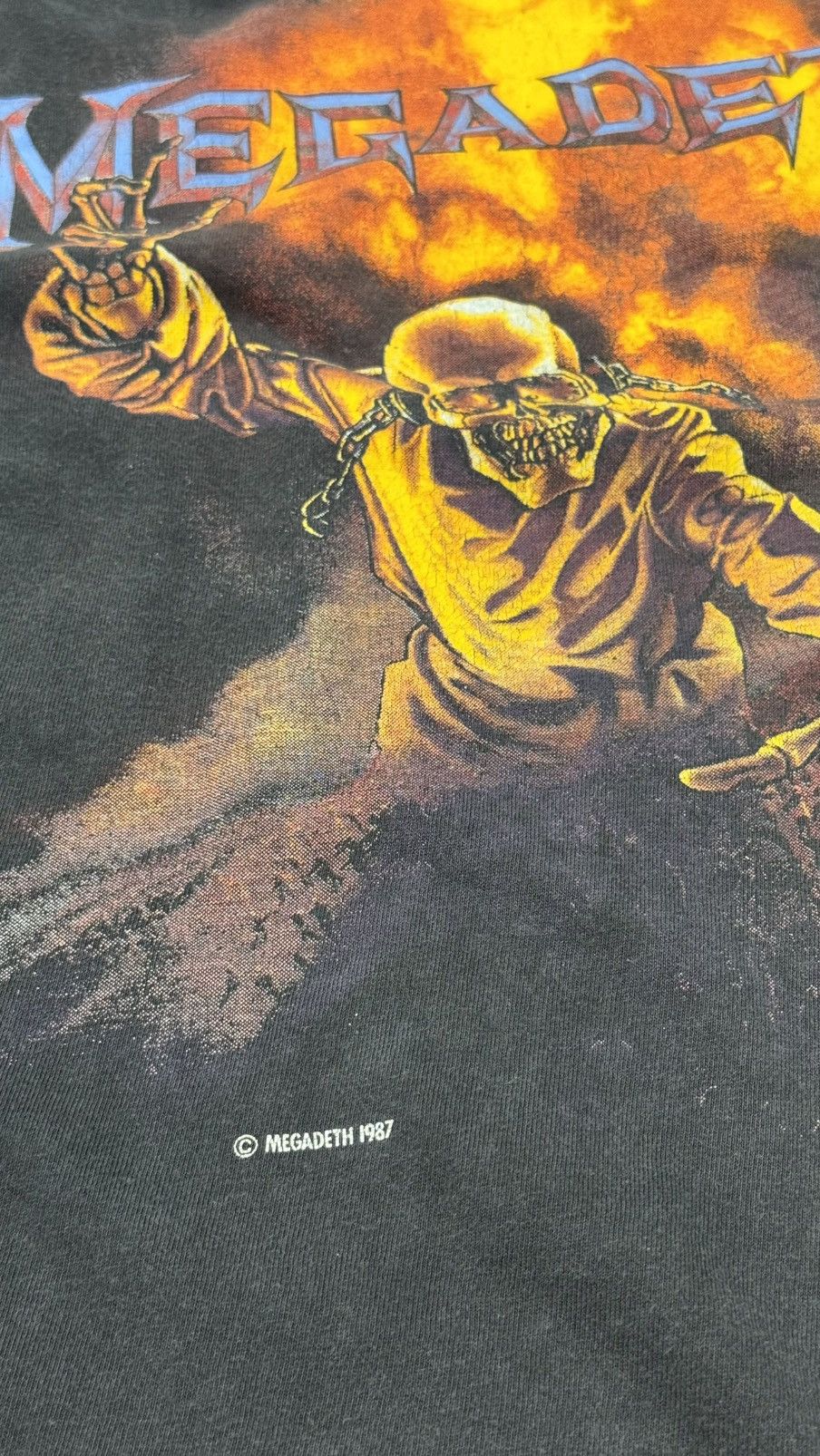Band Tees × Megadeth × Vintage Megadeth band tees 1987 Size US M / EU 48-50 / 2 - 3 Thumbnail