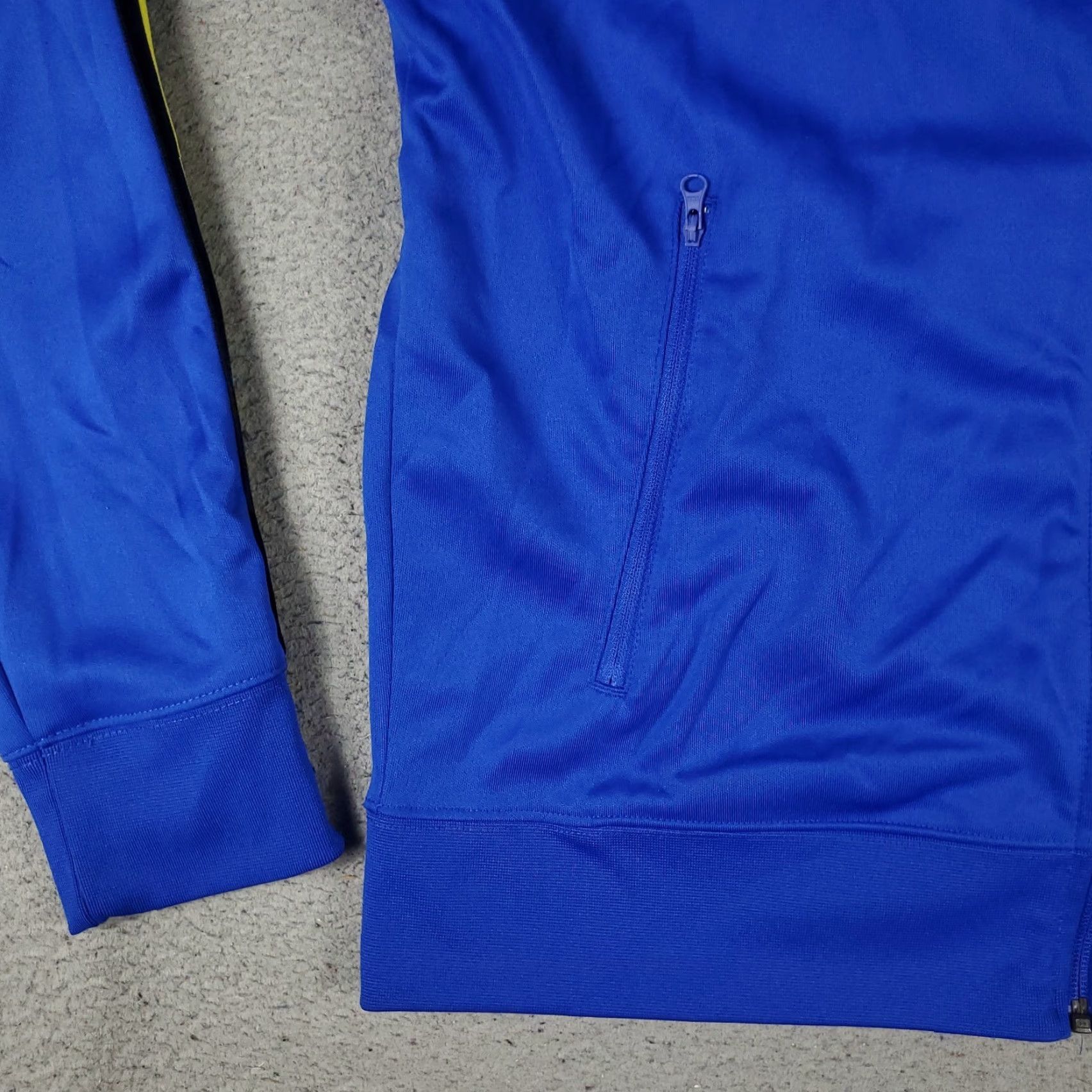 Nike Nike Jacket Mens Size M Blue Yellow Full Zip Track Jacket Size US M / EU 48-50 / 2 - 3 Thumbnail