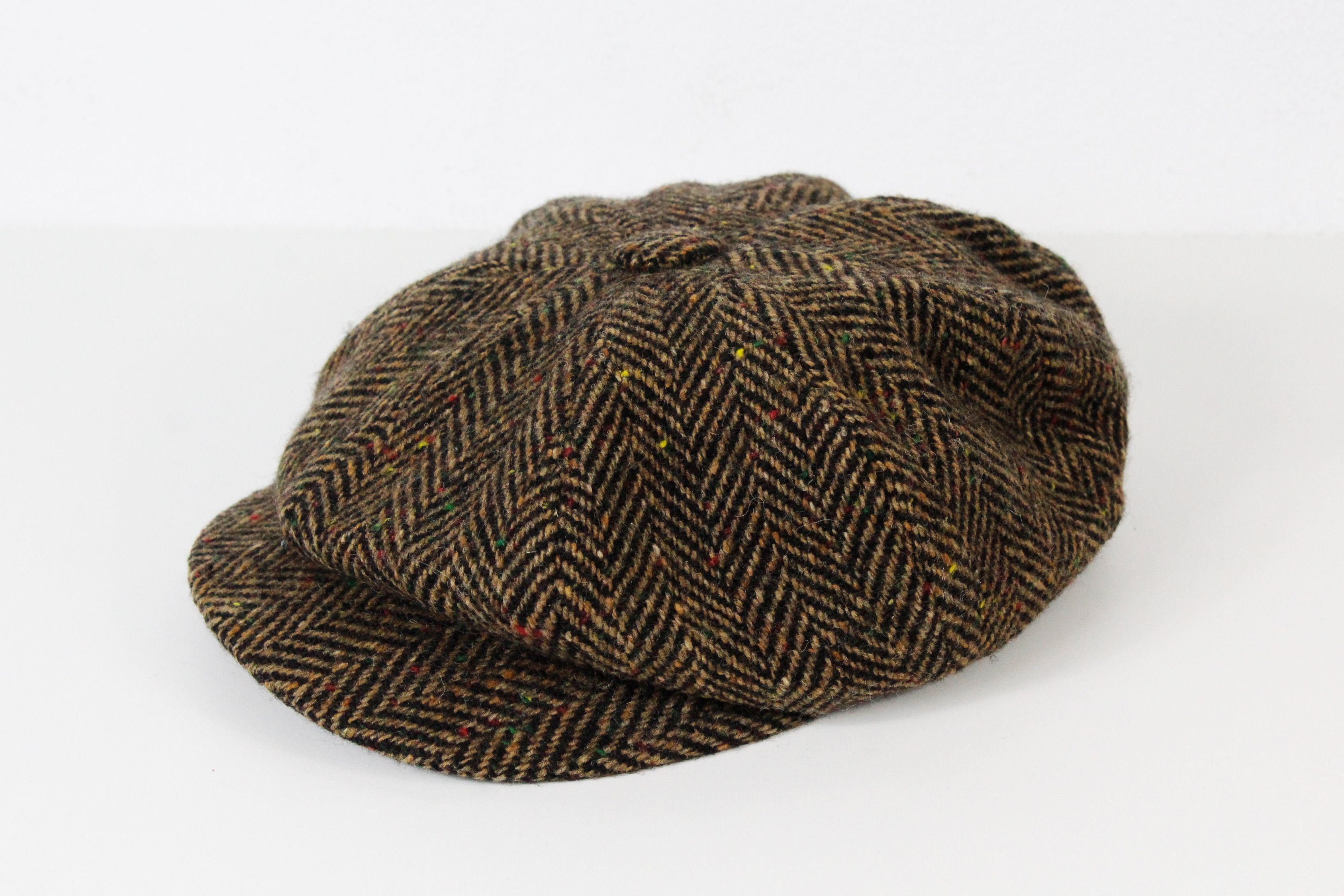 Bates Hats Bates Gentleman's Hatter Herringbone Donegal Tweed Hat Size ONE SIZE - 1 Thumbnail