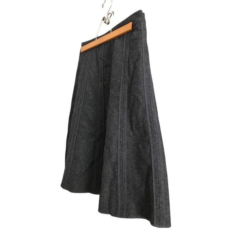 Merona Merona Grey Wool Blend Skirt Size 4 30 Waist Size 30" / US 8 / IT 44 - 5 Thumbnail