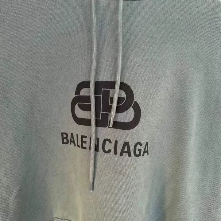 Balenciaga Balenciaga Haze Green Hoodie Size US S / EU 44-46 / 1 - 2 Thumbnail