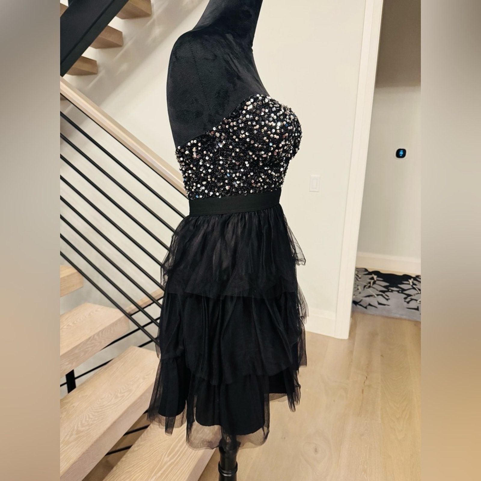 Other New Elegant Black Mesh Tulle Dress size XS Size XS / US 0-2 / IT 36-38 - 2 Thumbnail