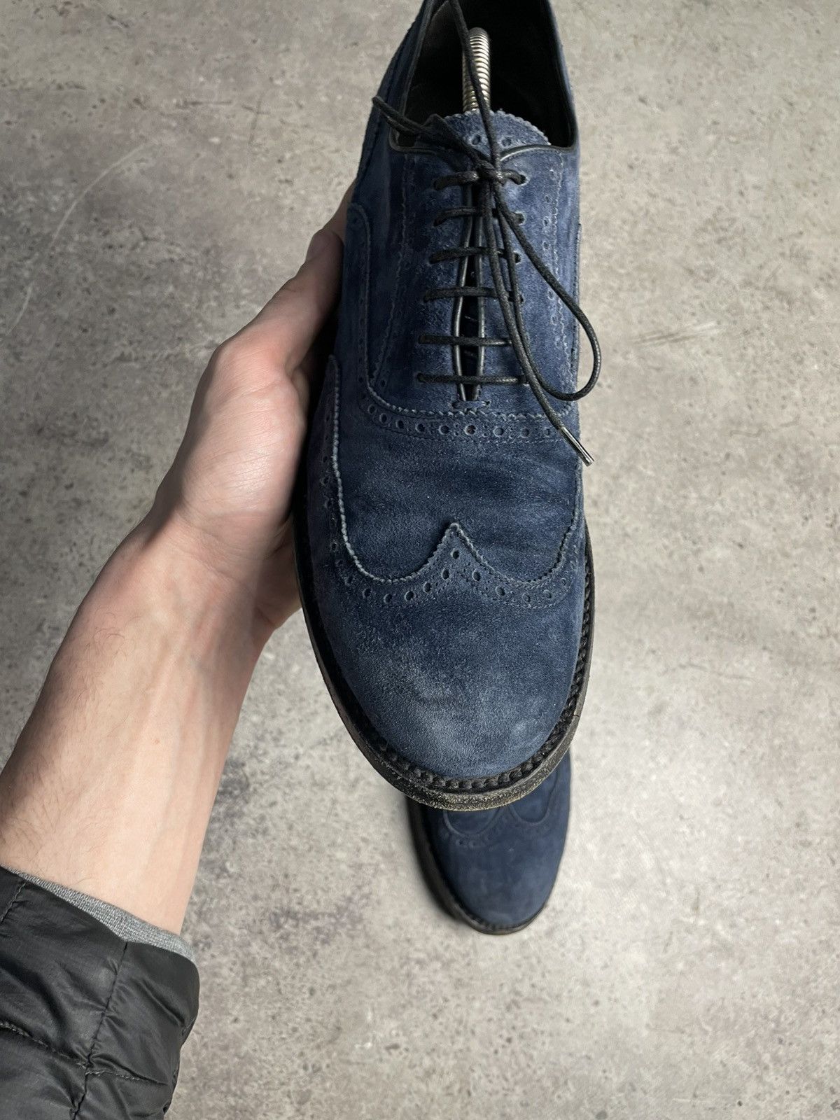Brioni Brioni Low Top Suede Shoes Luxury RARE Size US 8 / EU 41 - 5 Thumbnail