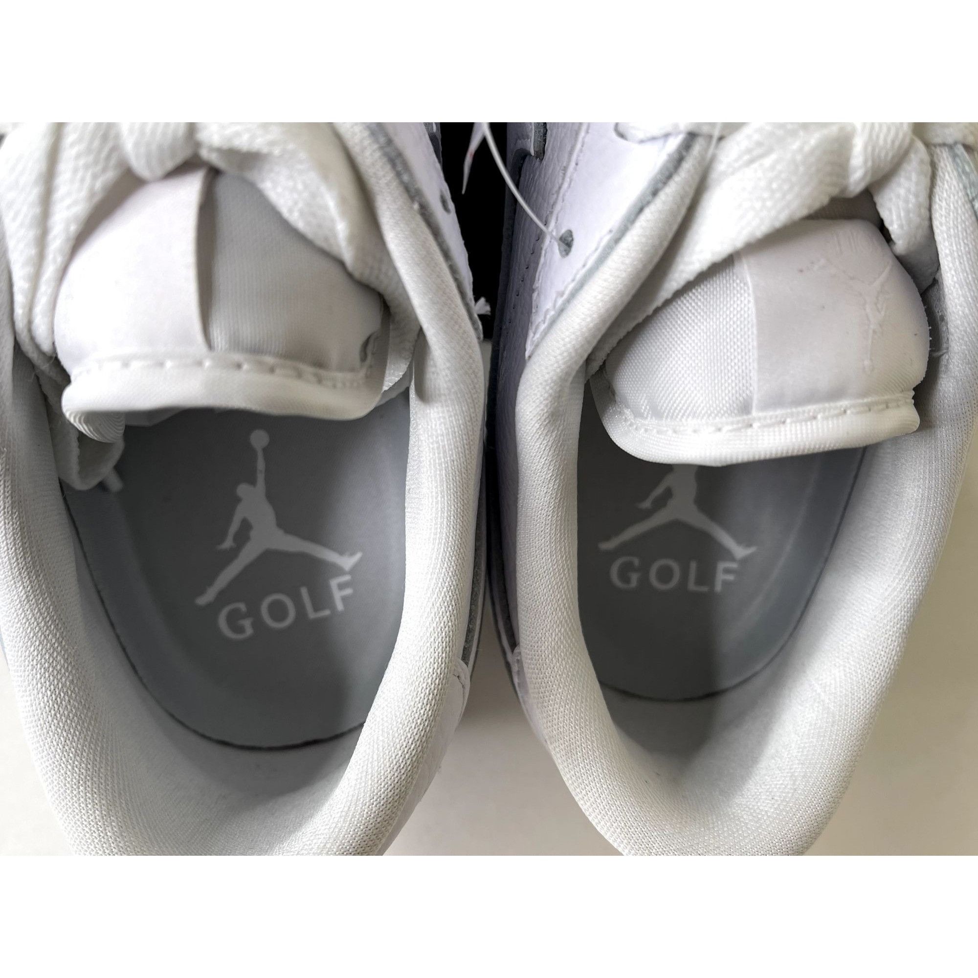 Jordan Brand Jordan 1 Low Golf Spikeless Triple White Mens 14us Size US 14 / EU 47 - 5 Thumbnail