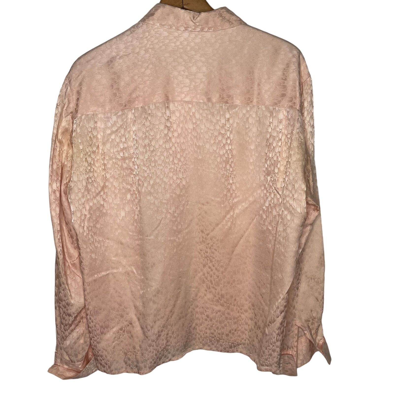 Vintage Vintage Argenti Pure Silk Blouse Size 10 Size L / US 10 / IT 46 - 3 Thumbnail