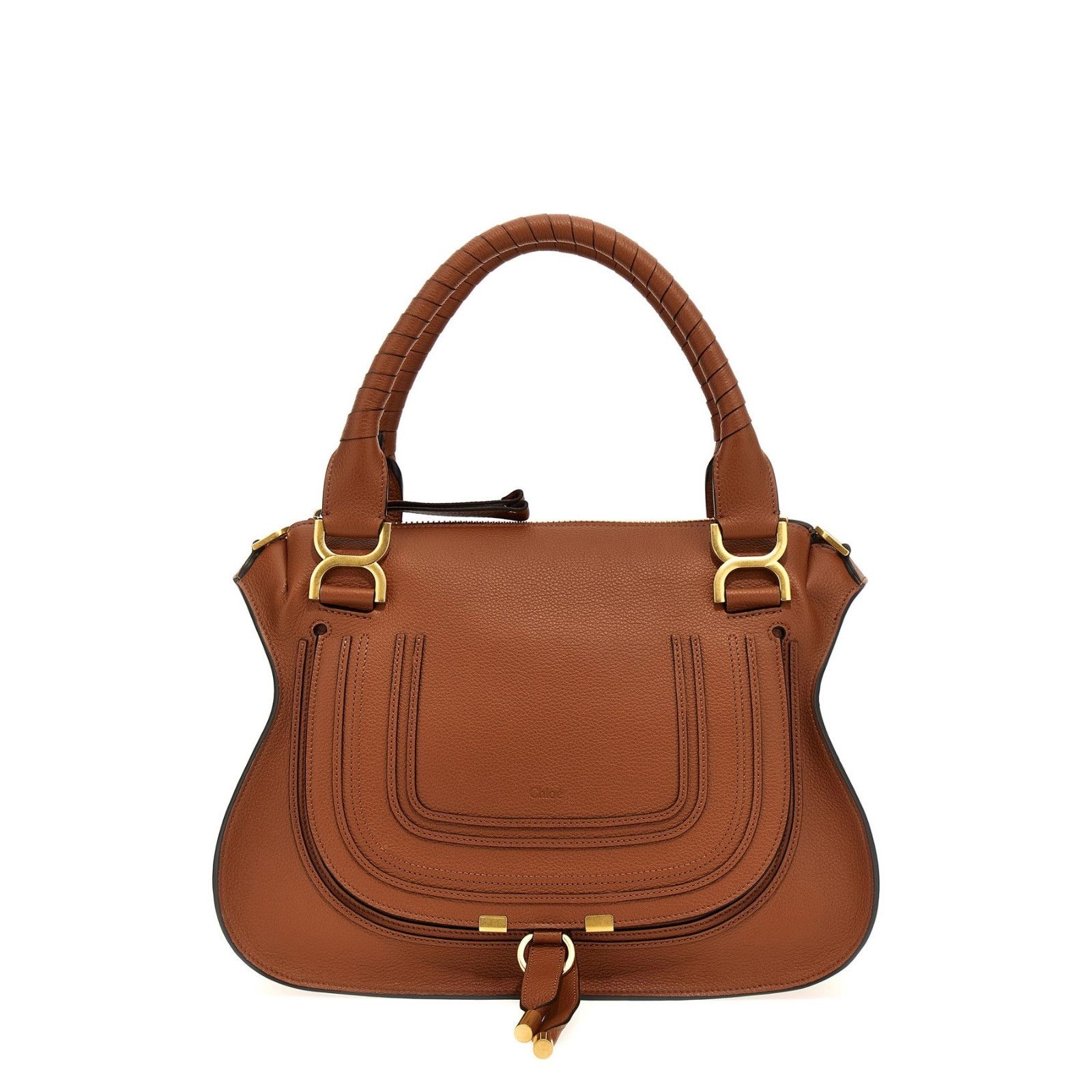 Chloe Chloe Hobo Tan Grained Leather Shoulder Bag New & Authentic Size ONE SIZE - 1 Thumbnail