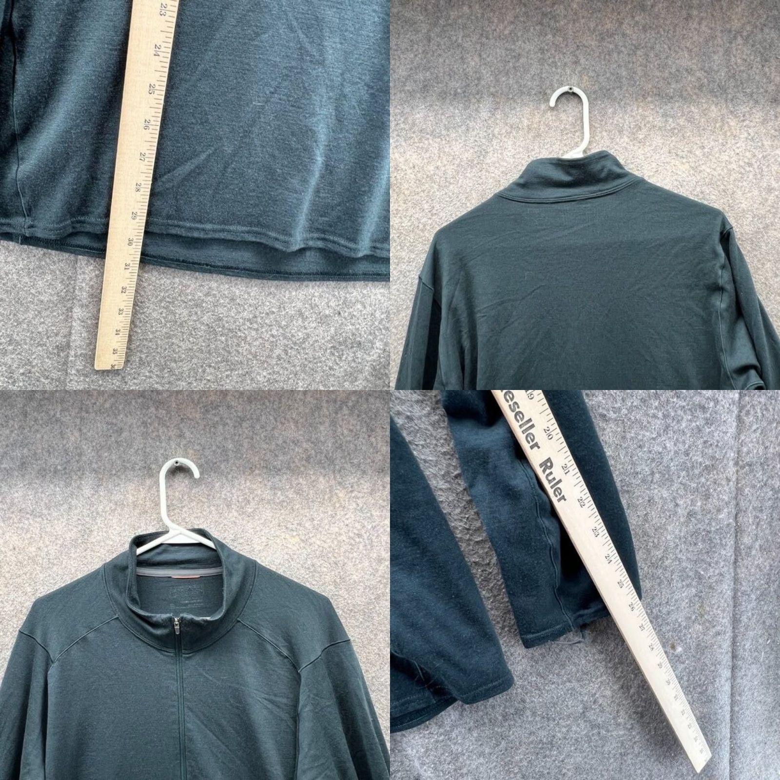 Patagonia Patagonia Sweatshirt Pullover XL Black 1/2 Zip Mock Neck Merino Base Layer Knit Regular Mens Vintage No Size US XL / EU 56 / 4 - 8 Thumbnail