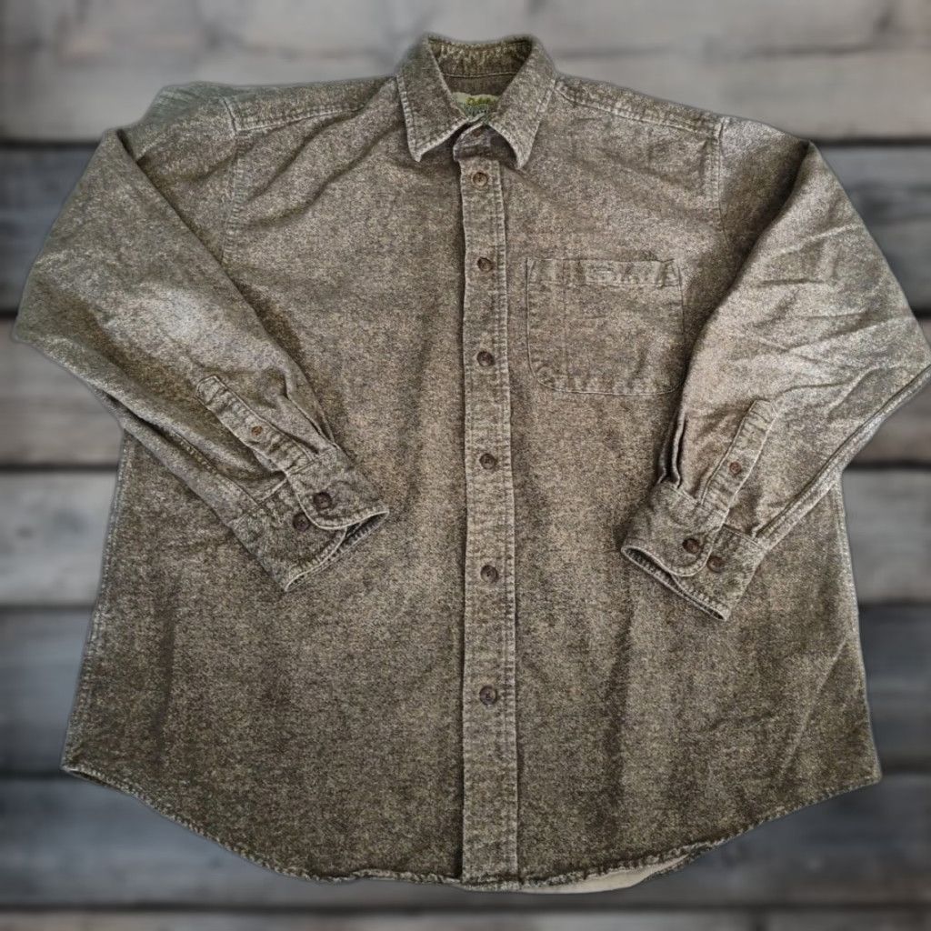 Vintage VINTAGE Cabela's Men's Shirt Medium Brown Flannel Button Up Casual Outdoor 90s Size US M / EU 48-50 / 2 - 1 Thumbnail