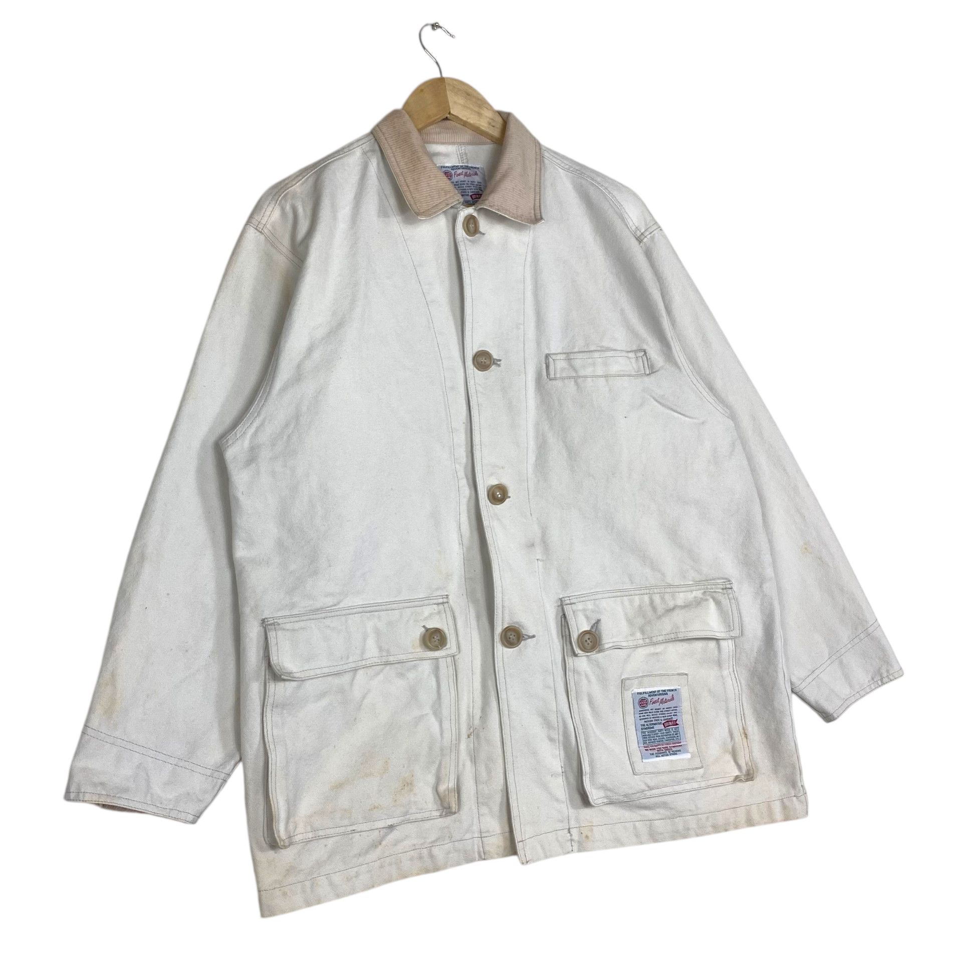 Japanese Brand 💥90s BRUNATI JAPAN CHORE BARN JACKET Size US M / EU 48-50 / 2 - 2 Thumbnail