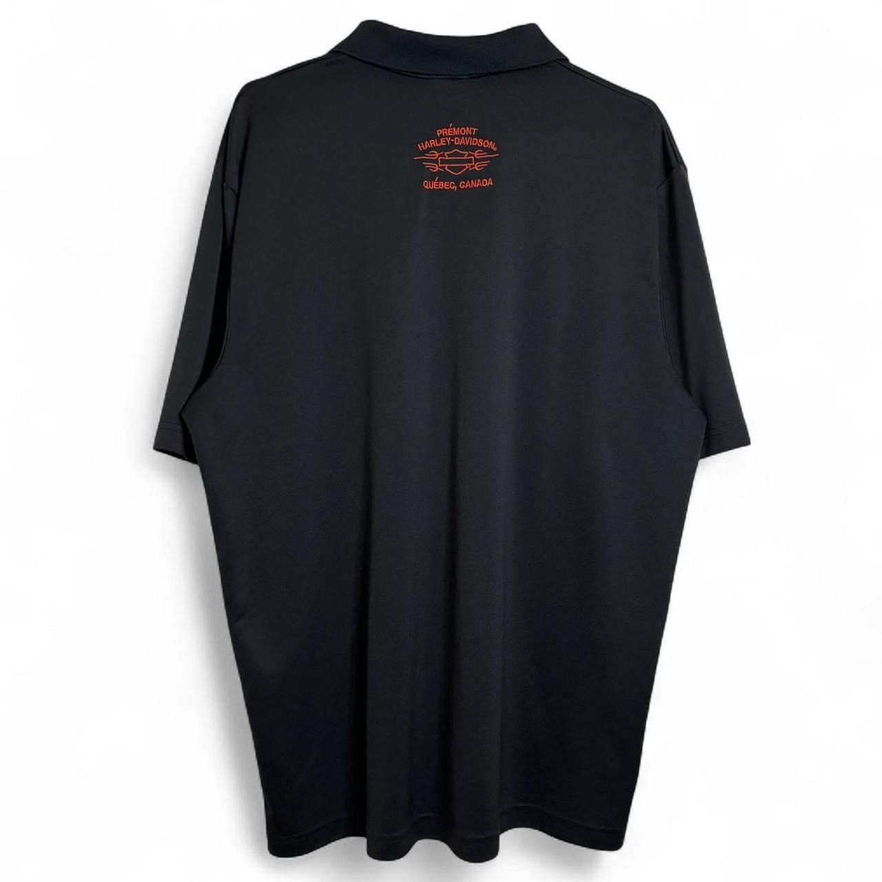 Harley Davidson Harley Davidson Black Striped Polo Shirt - XL Size US XL / EU 56 / 4 - 7 Thumbnail