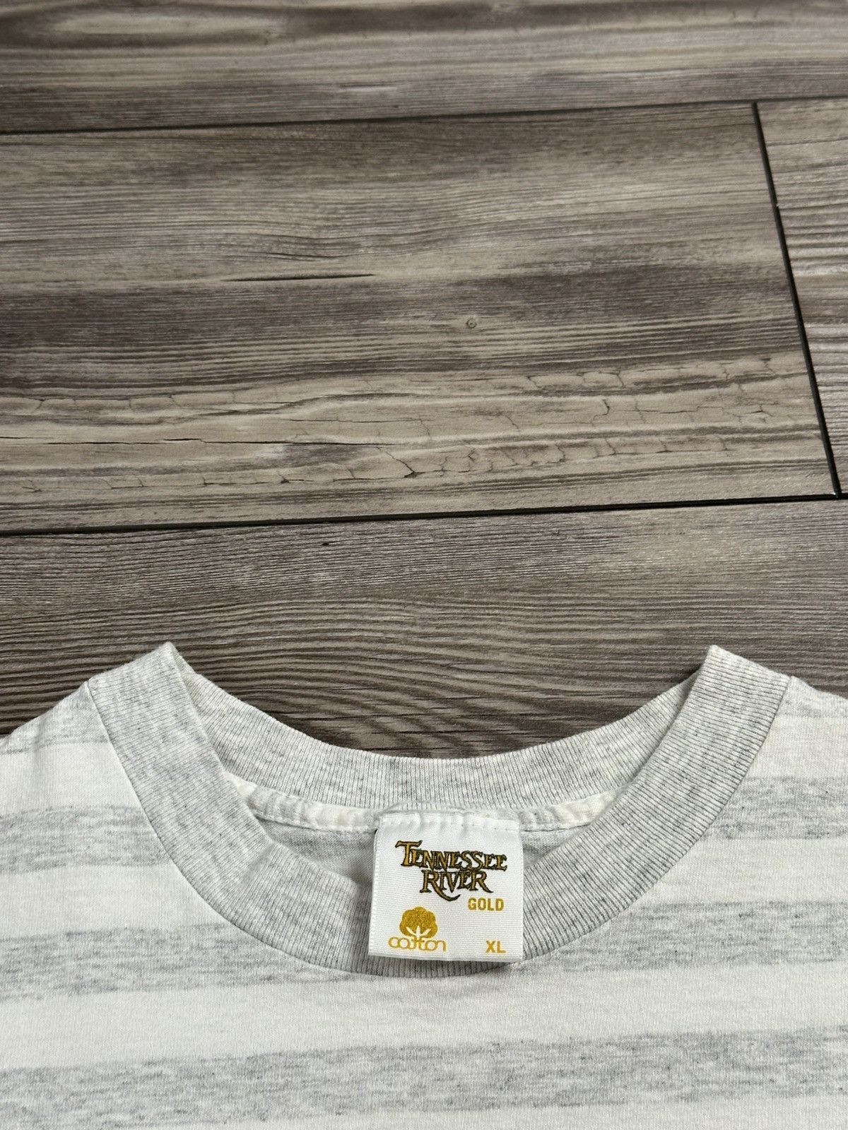 Vintage Vintage 90’s MGM Studio Florida Striped T Shirt Size US XL / EU 56 / 4 - 4 Thumbnail