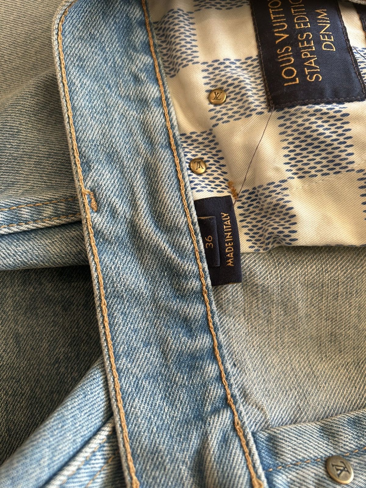 Louis Vuitton Slim Fit Denim Pants Size US 36 / EU 52 - 5 Thumbnail