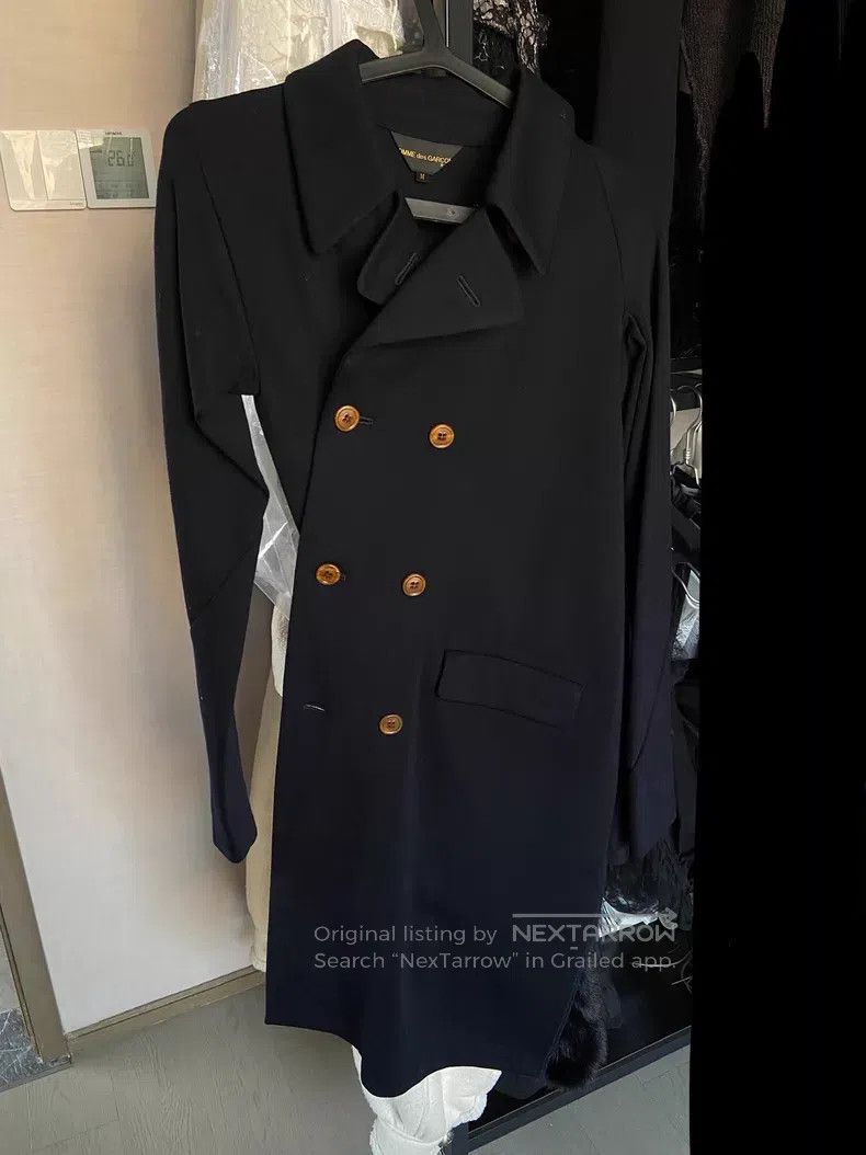 Comme des Garcons Comme des Garcons Double-breasted transforming long coat Size M / US 6-8 / IT 42-44 - 1 Thumbnail