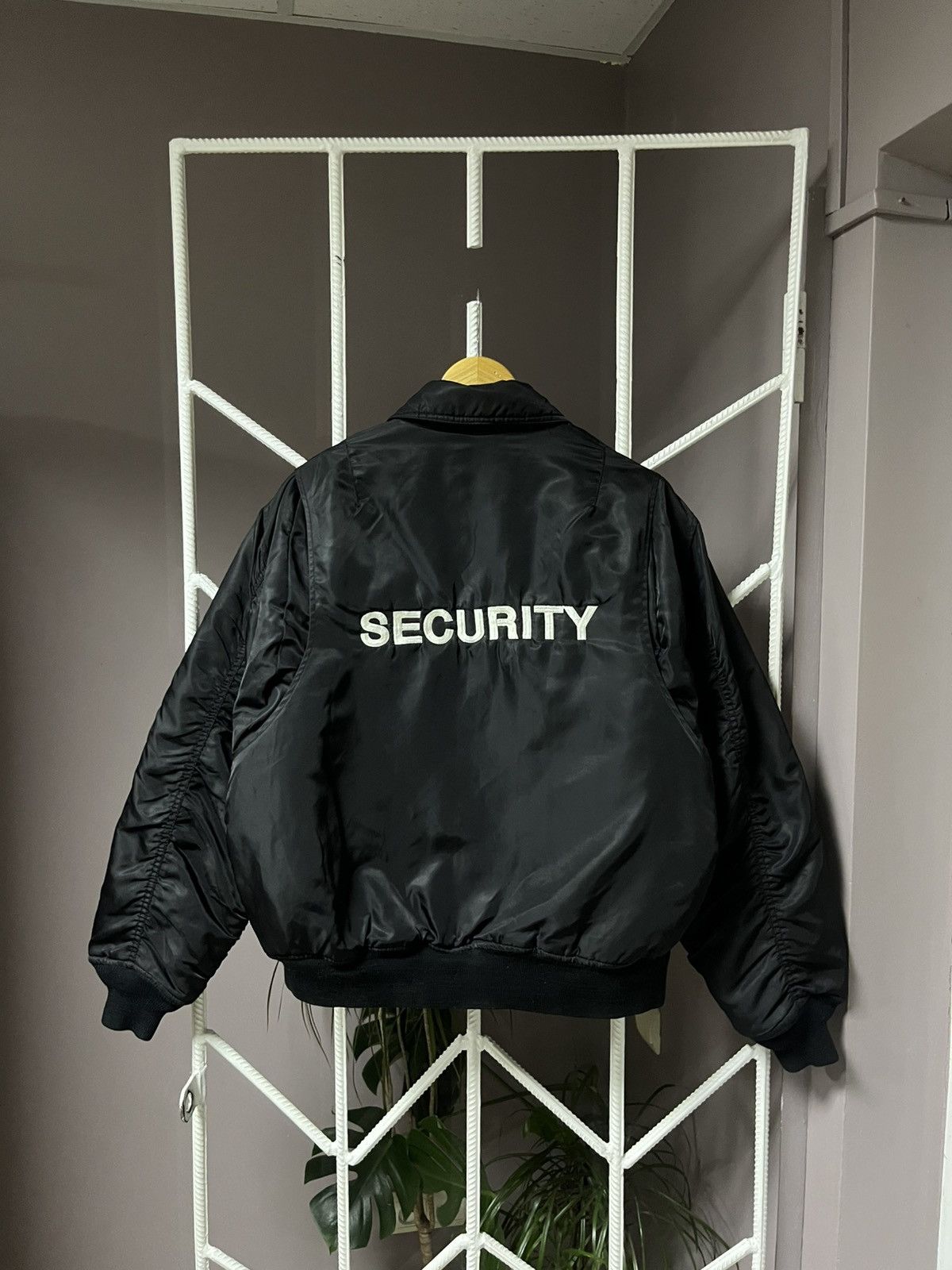 Alpha Industries Vintage MA-1 Alpha Industries Security Bomber Jacket Size US M / EU 48-50 / 2 - 1 Thumbnail