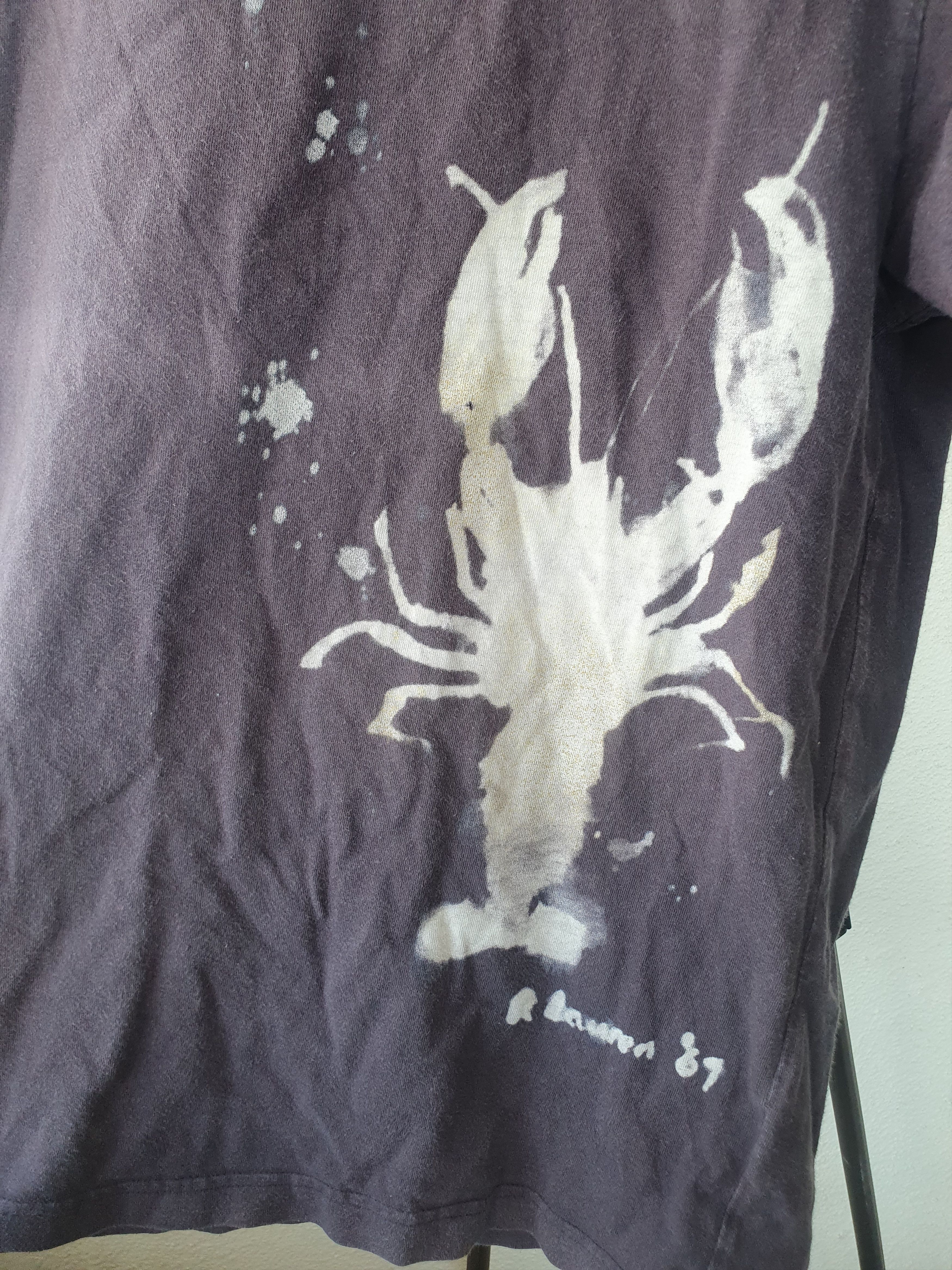 Polo Ralph Lauren Polo Sport Ralph Lauren Vtg Lobster print t-shirt sz M Size US M / EU 48-50 / 2 - 3 Thumbnail