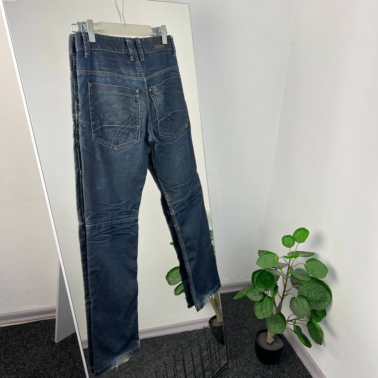 Diesel Y2K Vintage Diesel Denim Pants Italy Designer Distressed Size US 30 / EU 46 - 3 Thumbnail