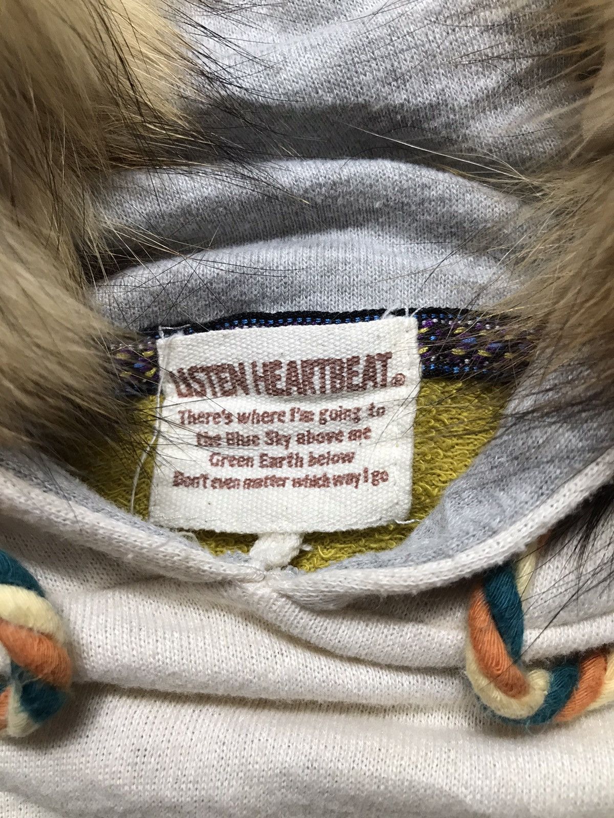 Beauty Beast × Hysteric Glamour × Japanese Brand Japanese stare Multicolor Faux fur hoodie Size US M / EU 48-50 / 2 - 4 Thumbnail