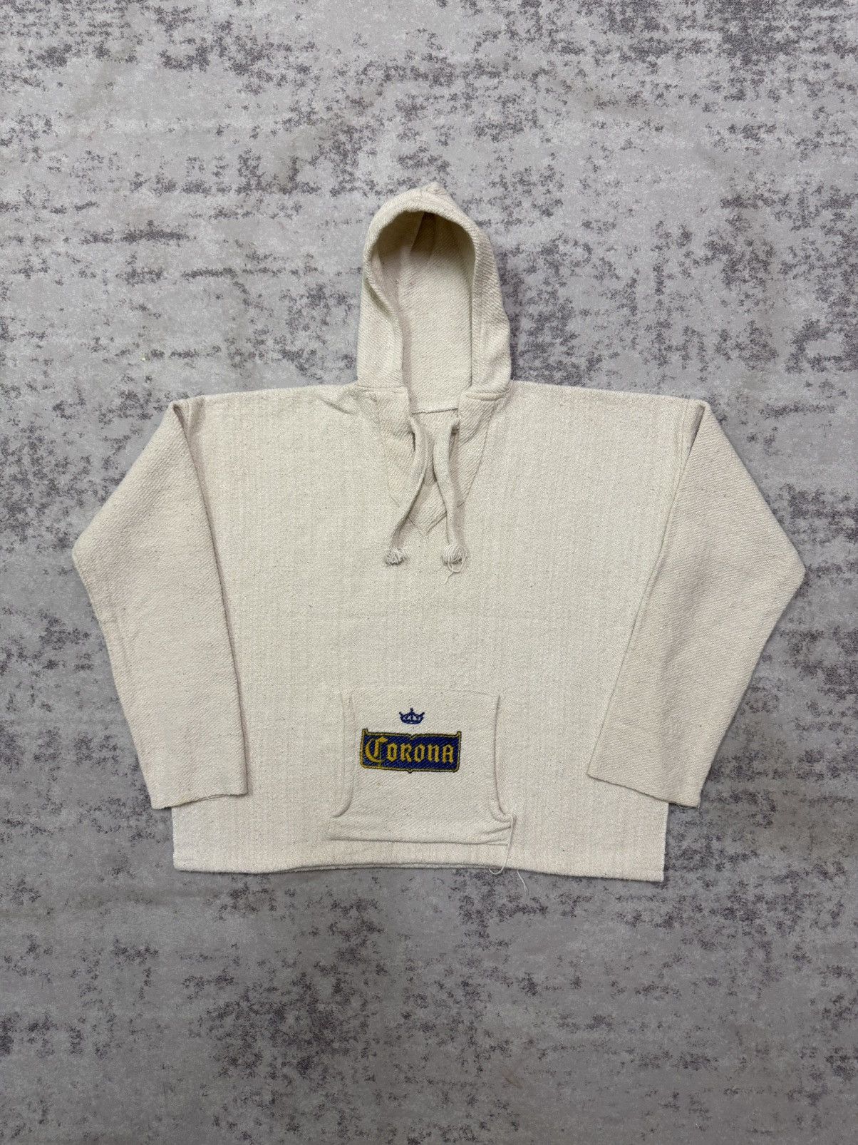Vintage Vintage 90s Corona Beach Club Mexican Baja Hoodie Pullover Size US M / EU 48-50 / 2 - 8 Thumbnail