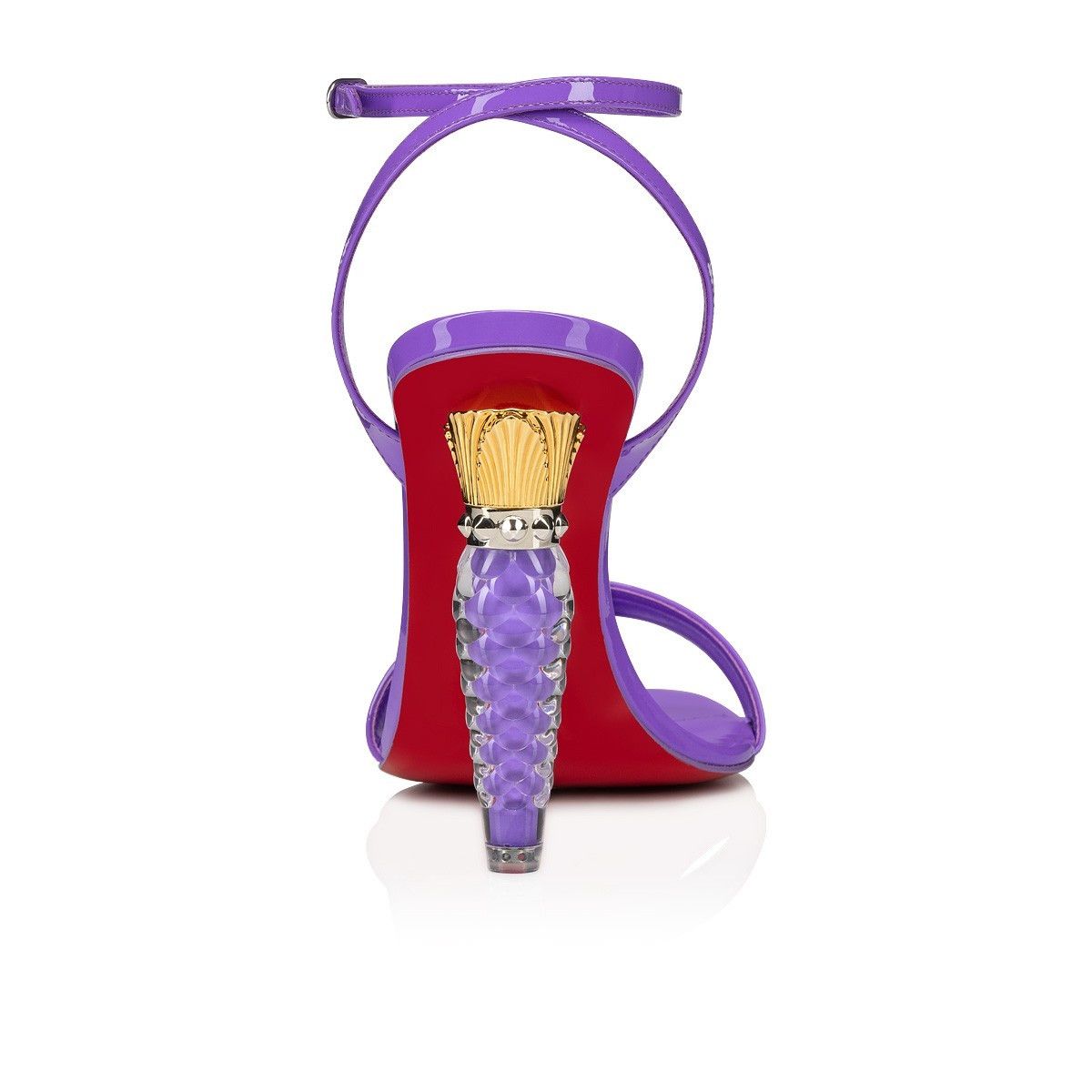 Christian Louboutin o1s1wg111224 Lipgloss Queen in Purple Size US 7 / IT 37 - 3 Thumbnail