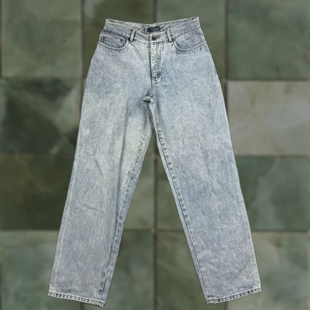 Vintage VINTAGE LizWear Jeans Womens 12 Blue High Waist Mom Jeans 90s Grunge Light Wash Jeans 90s Womens Size 34" / US 12 / IT 48 - 1 Thumbnail