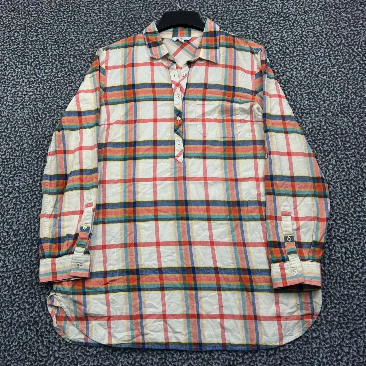 L.L. Bean L.L. Bean Button Up Shirt Flannel Plaid Long Sleeve Cotton L Size US L / EU 52-54 / 3 - 1 Thumbnail