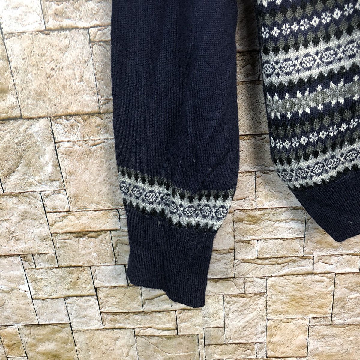 Other Rage Blue Dark Blue Cardigan knitwear #A461 Size US S / EU 44-46 / 1 - 7 Thumbnail