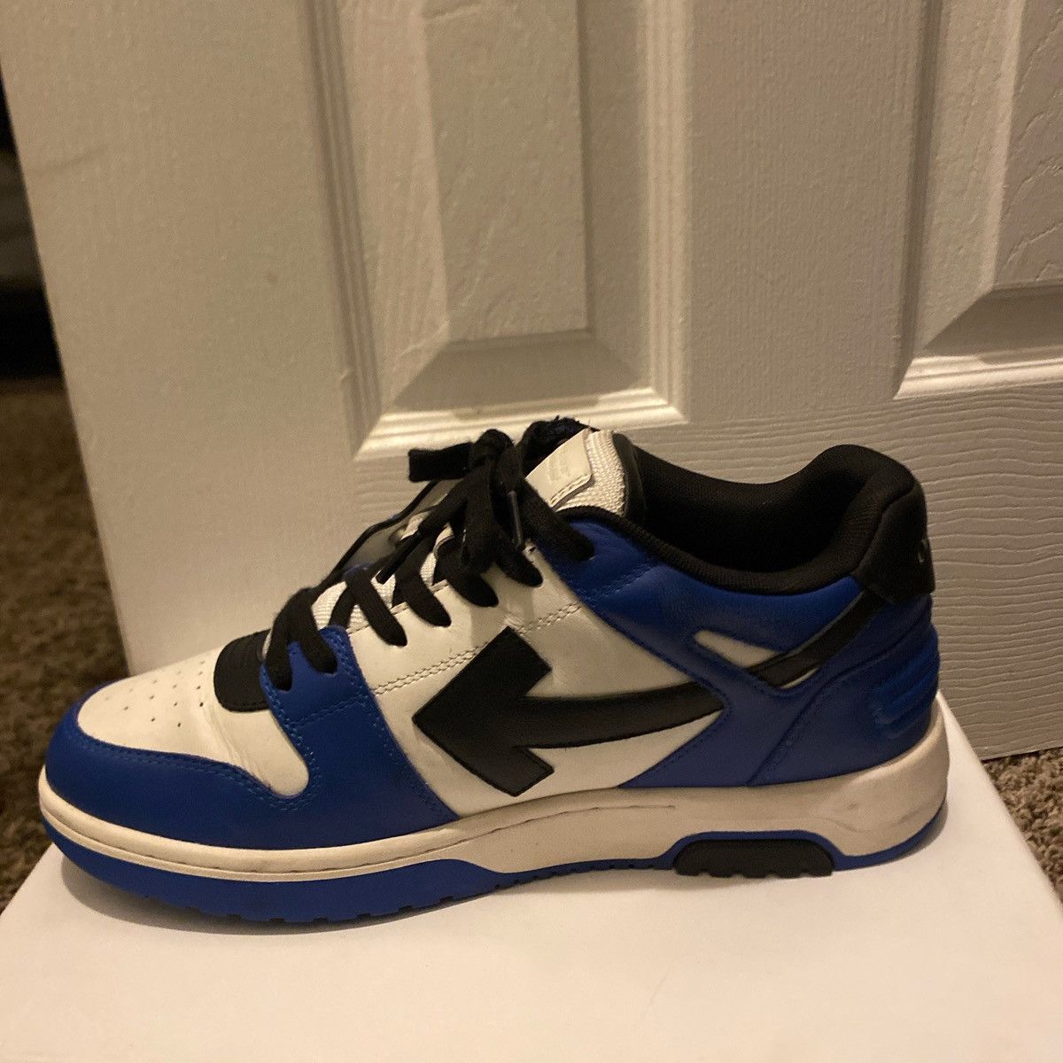 Off-White Off-White Out of Office Low 'Navy Blue Black White' Size US 9 / EU 42 - 6 Thumbnail