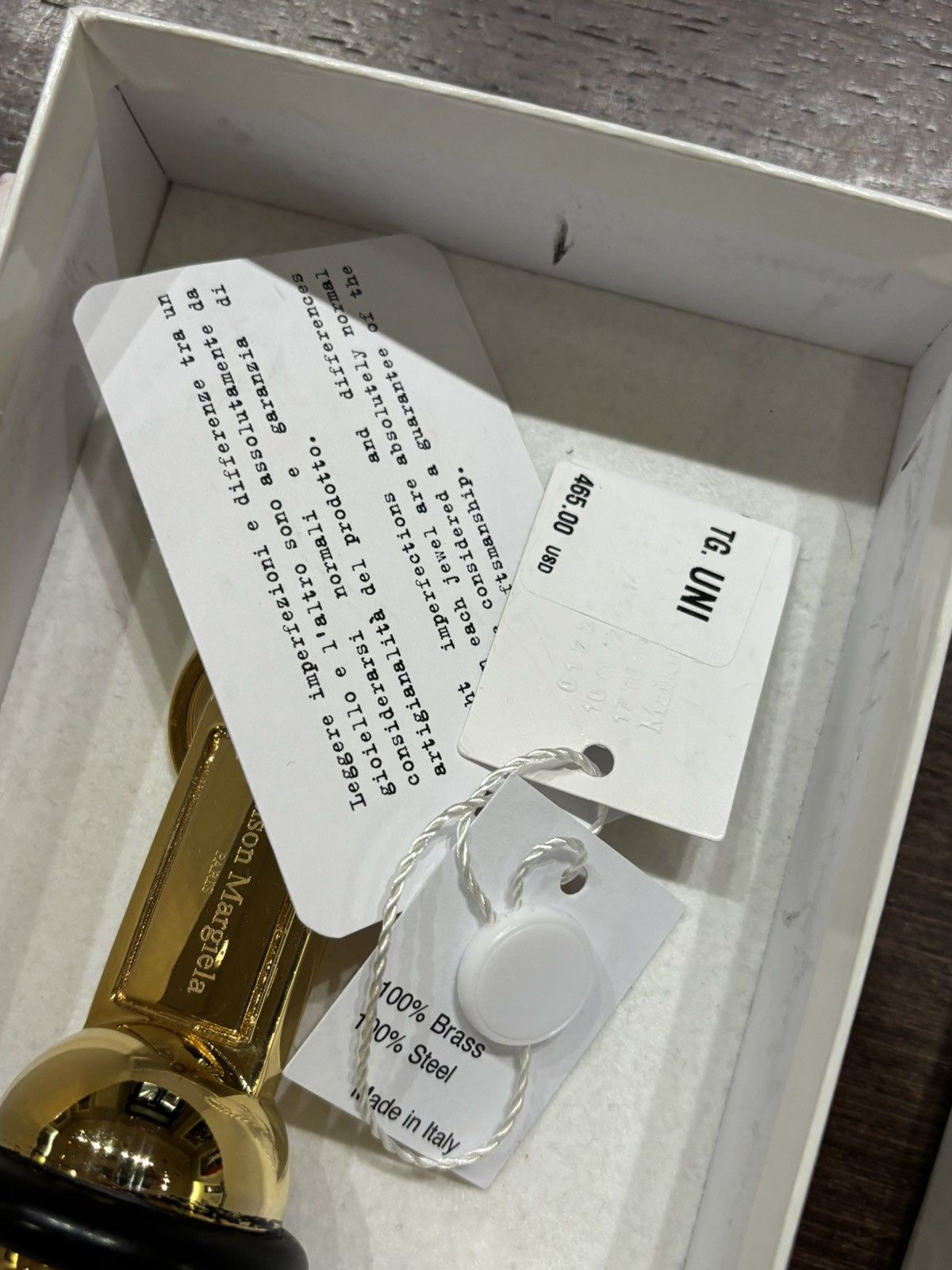 Maison Margiela Maison Margiela Hotel Keychain Size ONE SIZE - 5 Thumbnail