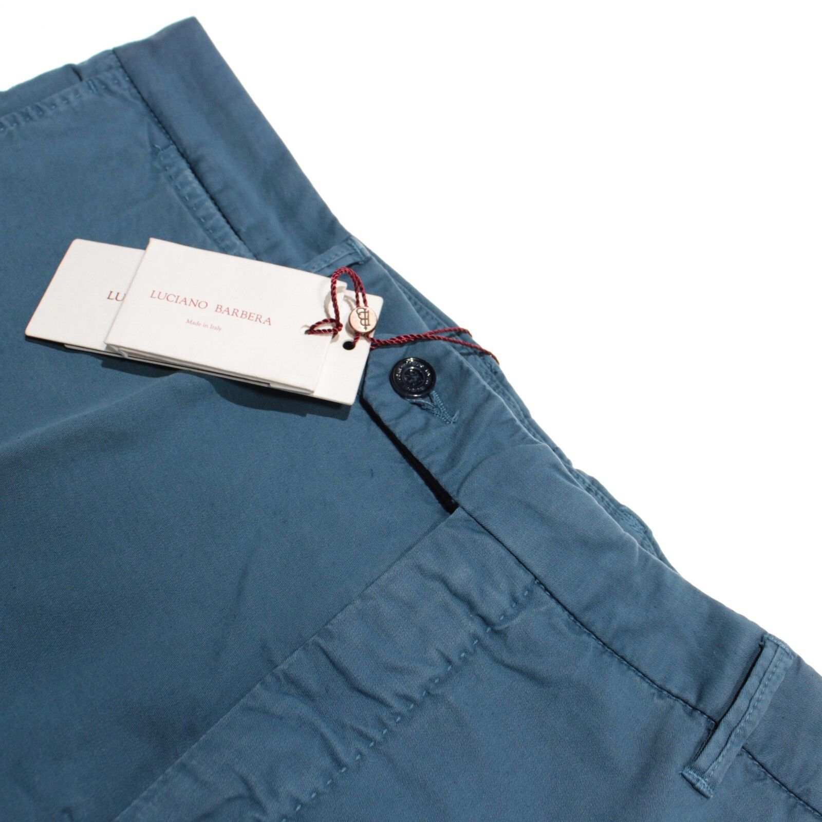 Luciano Barbera Luciano Barbera New with tags Chino Size 40 US In Blue Size US 40 / EU 56 - 1 Thumbnail