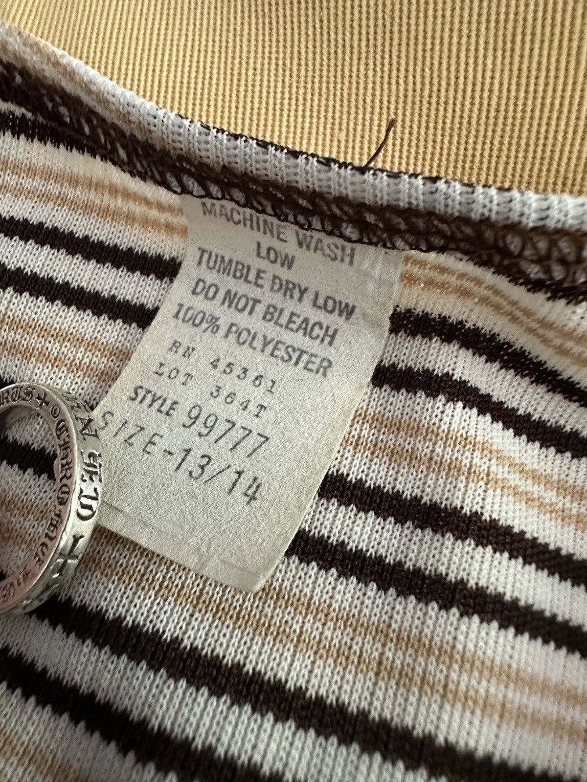 Vintage Vintage 70s Striped Tank Top Size M / US 6-8 / IT 42-44 - 3 Thumbnail