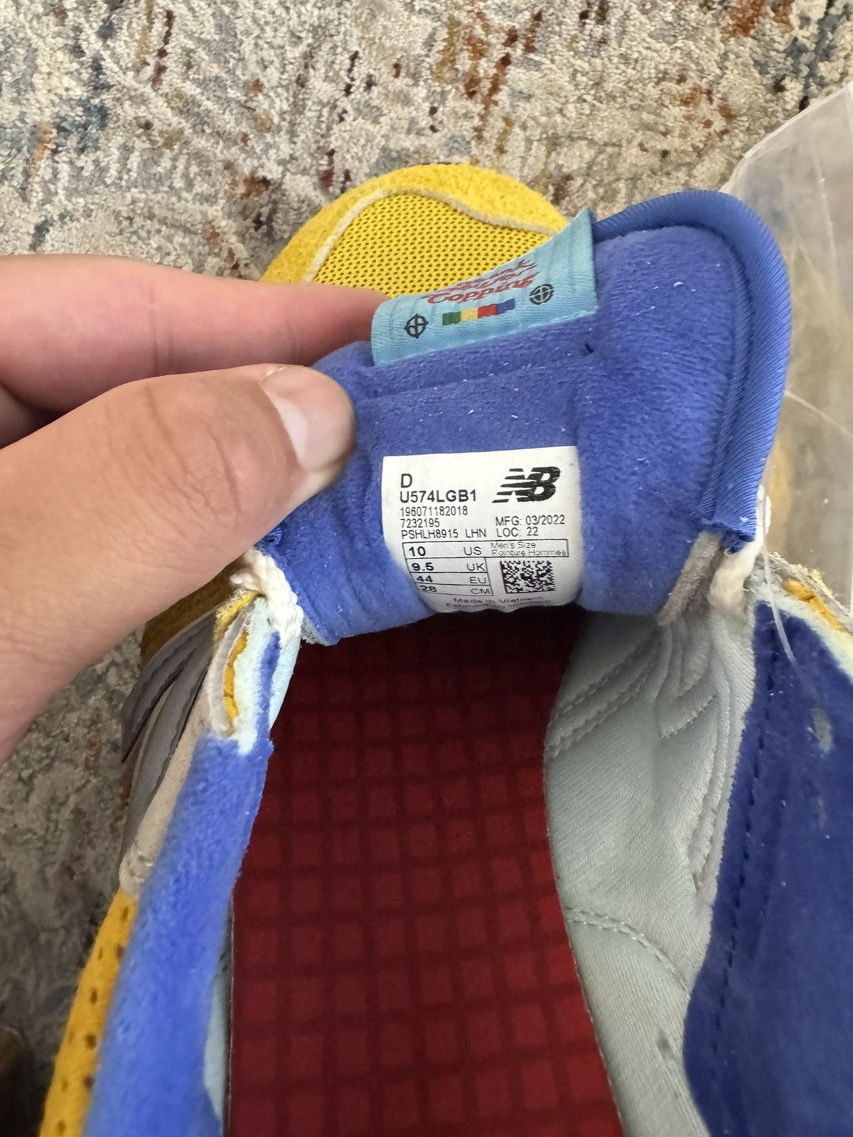 Bodega × New Balance NEW BALANCE BODEGA X 574 LEGACY 'ARRIVAL' Size US 10 / EU 43 - 4 Thumbnail
