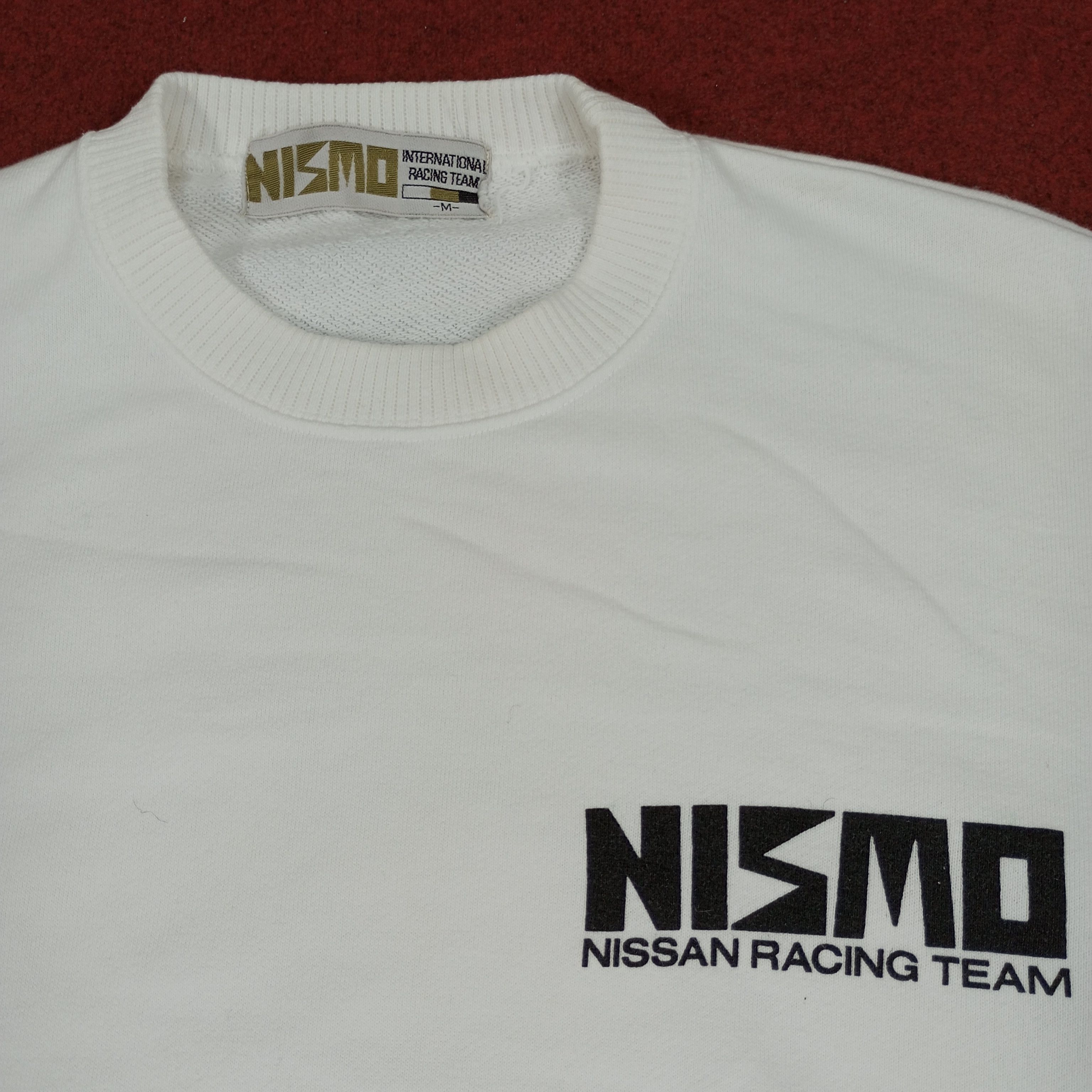 Japanese Brand × Vintage Nismo International Race Rally Big Spellout Sweatshirt Size US XL / EU 56 / 4 - 4 Thumbnail