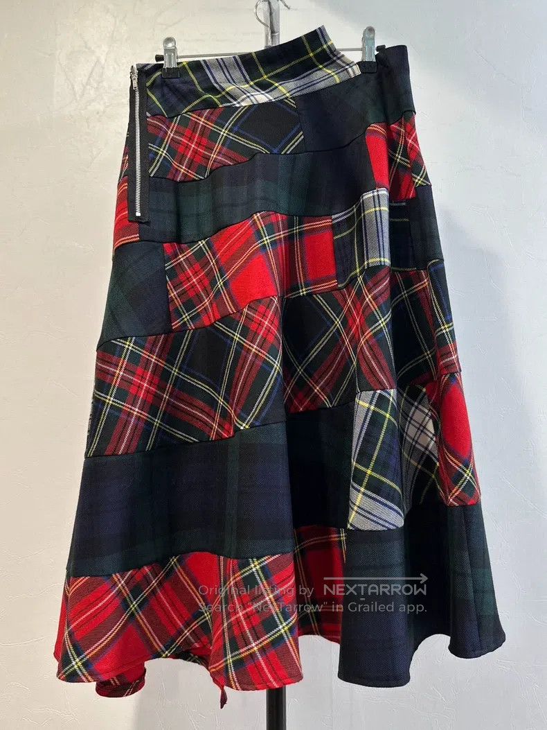 Comme des Garcons Comme Des Garcons size M Gingham Spiral Skirt Size 25" / US 0 / IT 36 - 7 Thumbnail