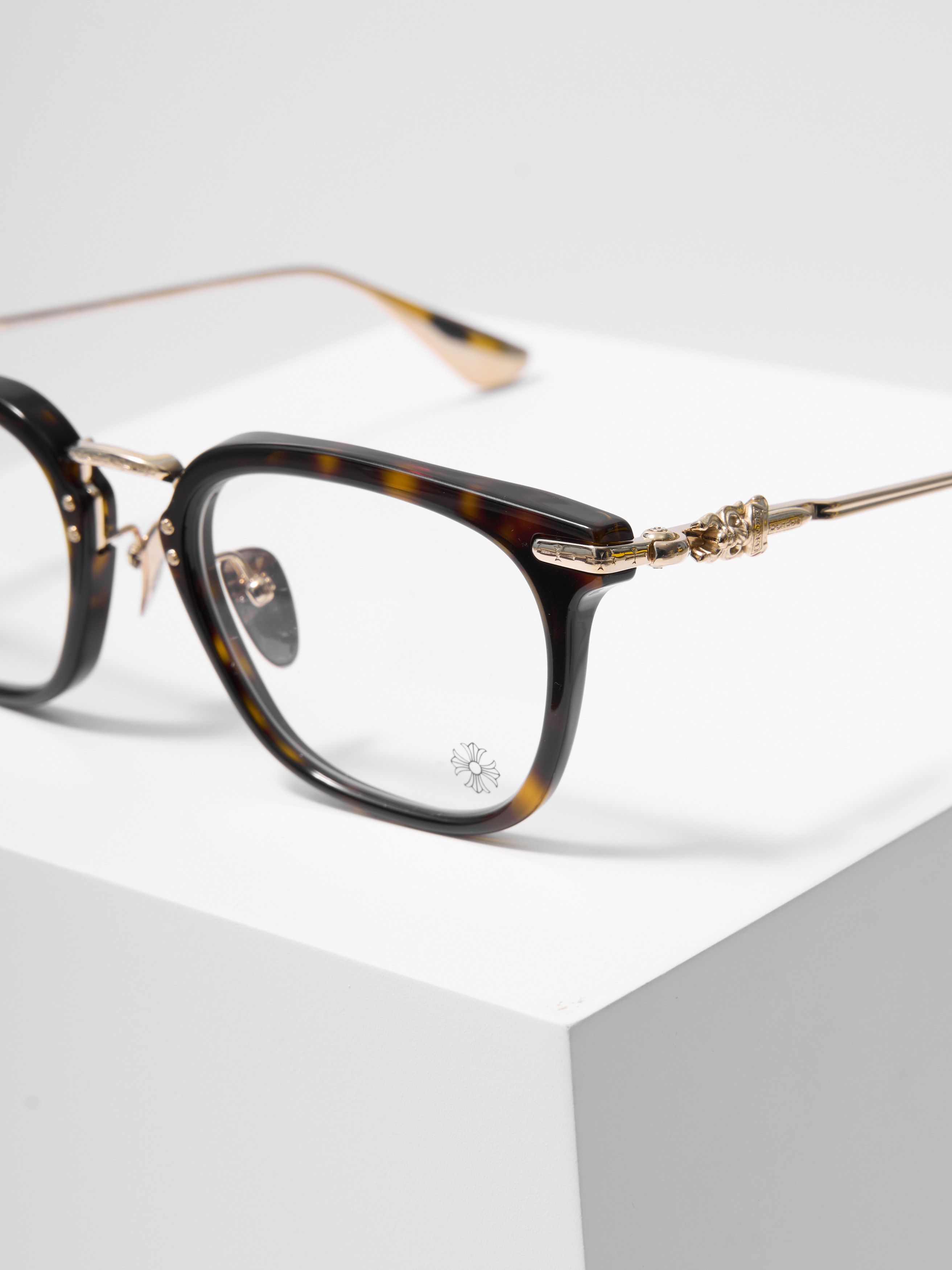 Chrome Hearts CHROME HEARTS CLOACO DARK TORTOISE/GOLD PLATED Size ONE SIZE - 6 Thumbnail