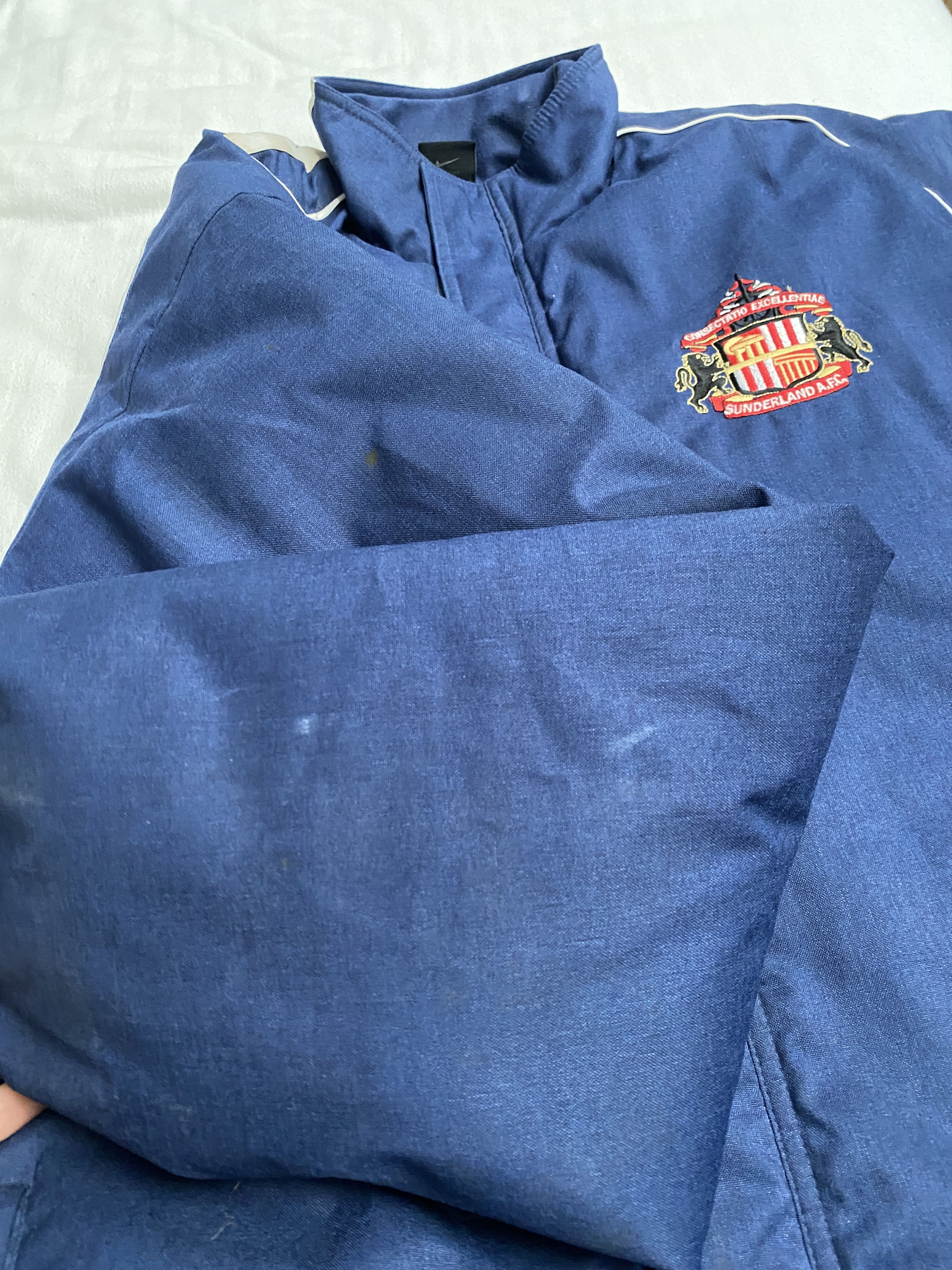 Nike Nike Sunderland jacket vintage soccer sport y2k Size US L / EU 52-54 / 3 - 13 Thumbnail